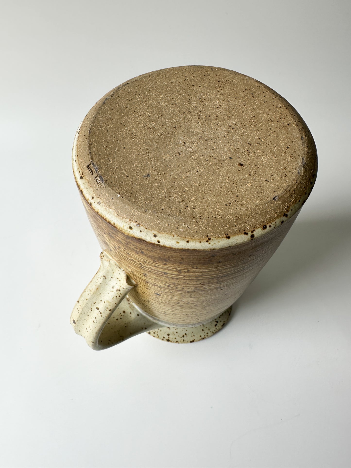 Artist Pottery Pitcher - Stamped
