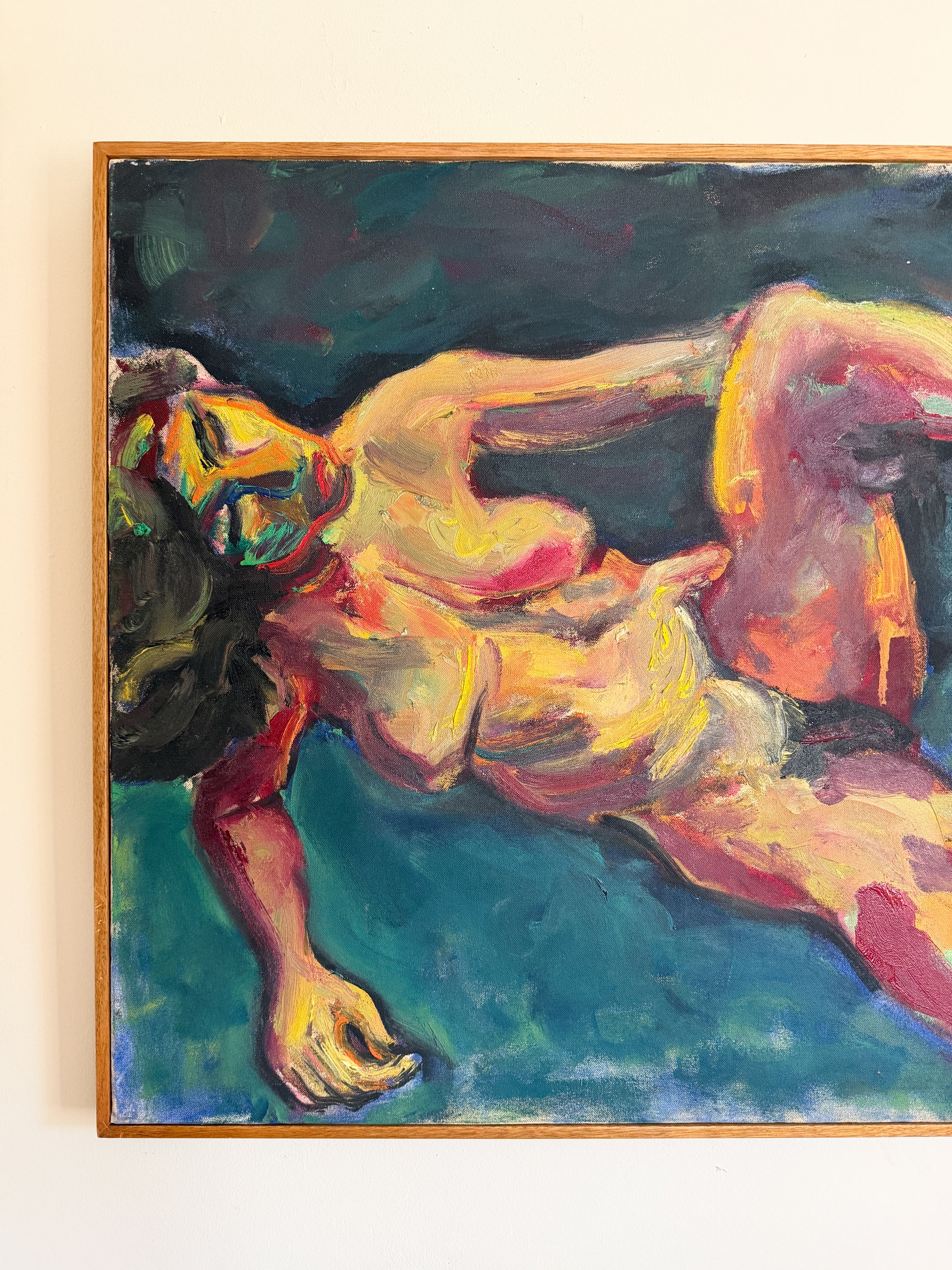Oil Painting Nude - Jorge Franco