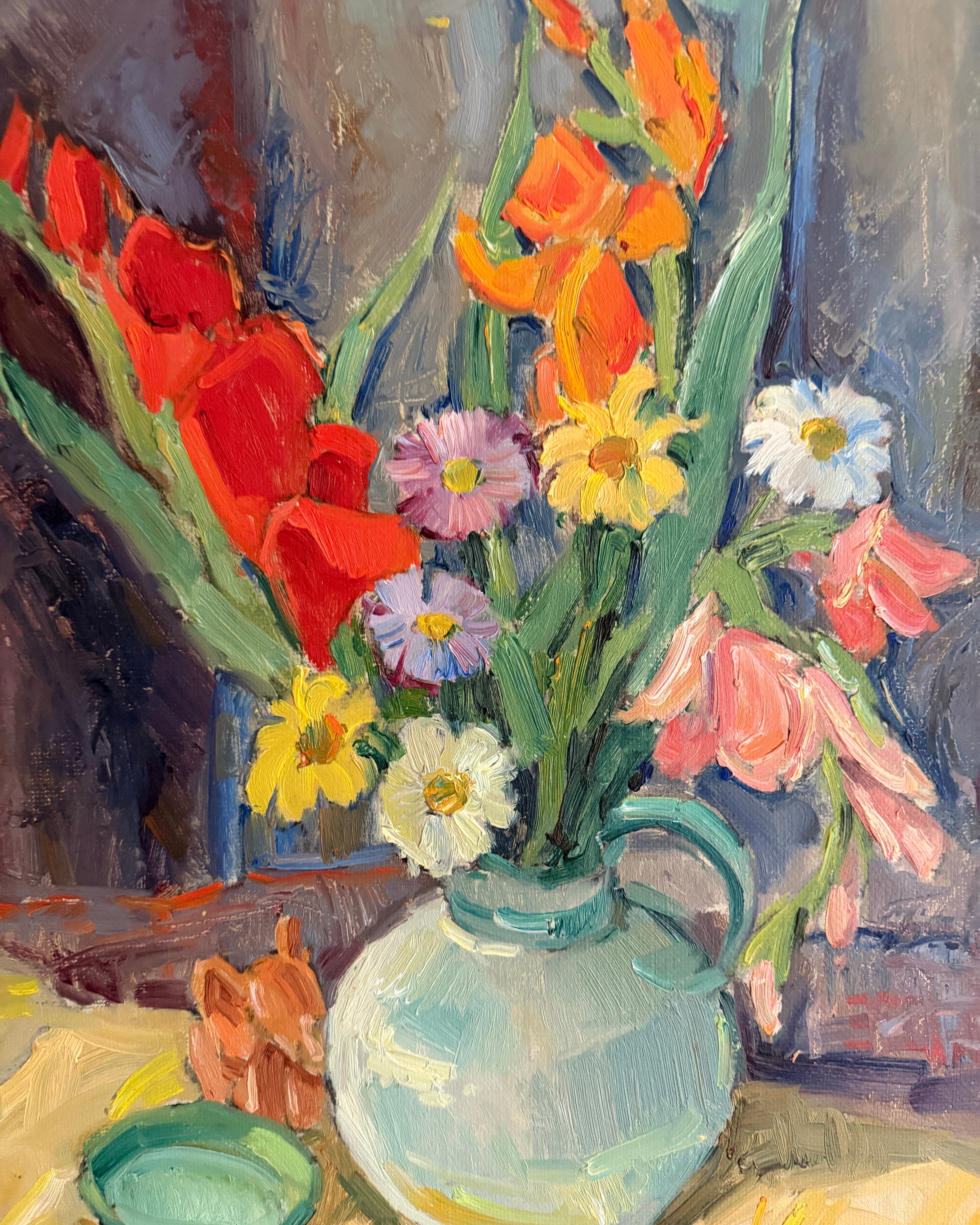 Floral Still Life Oil Painting