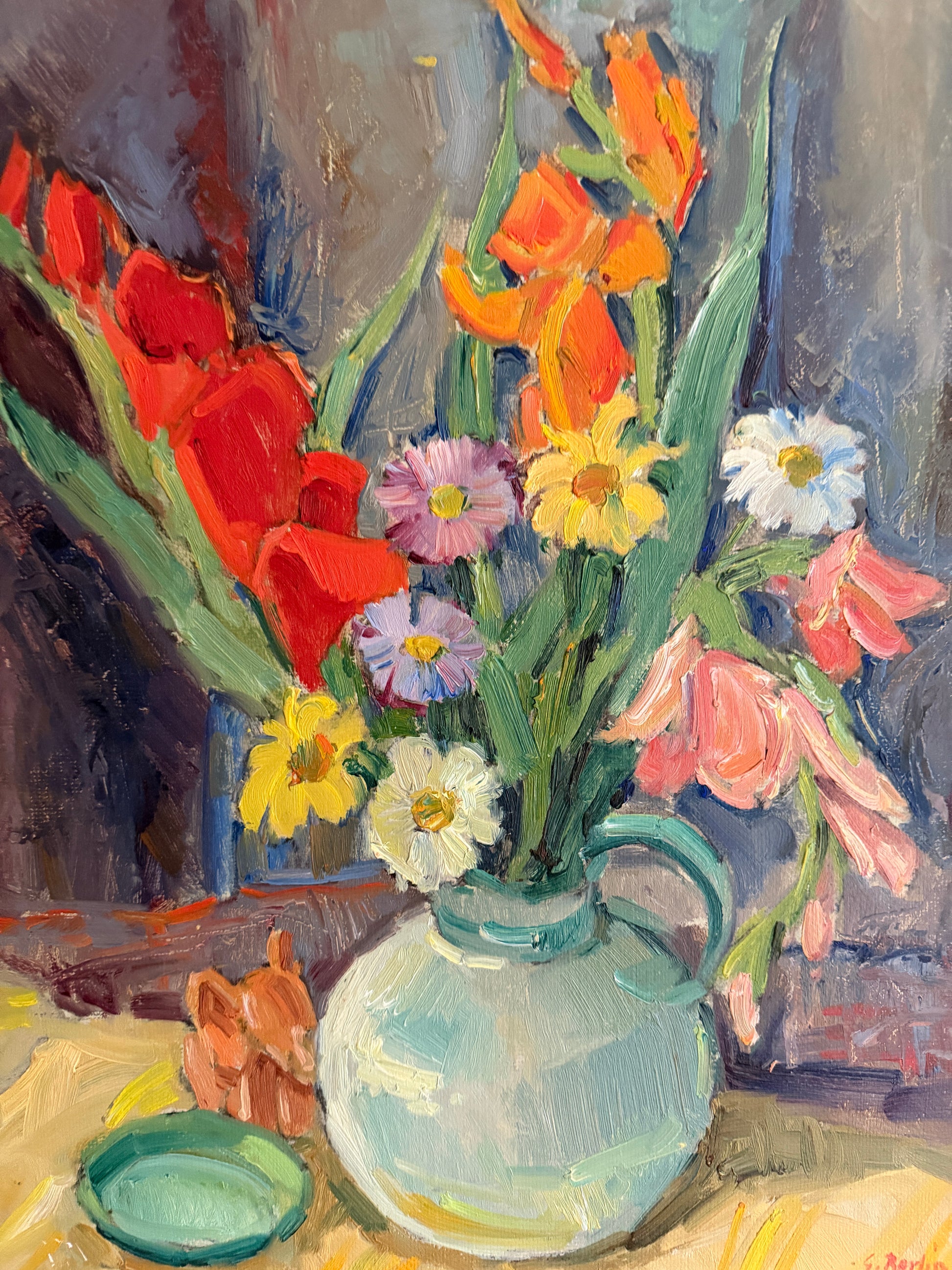 Floral Still Life Oil Painting