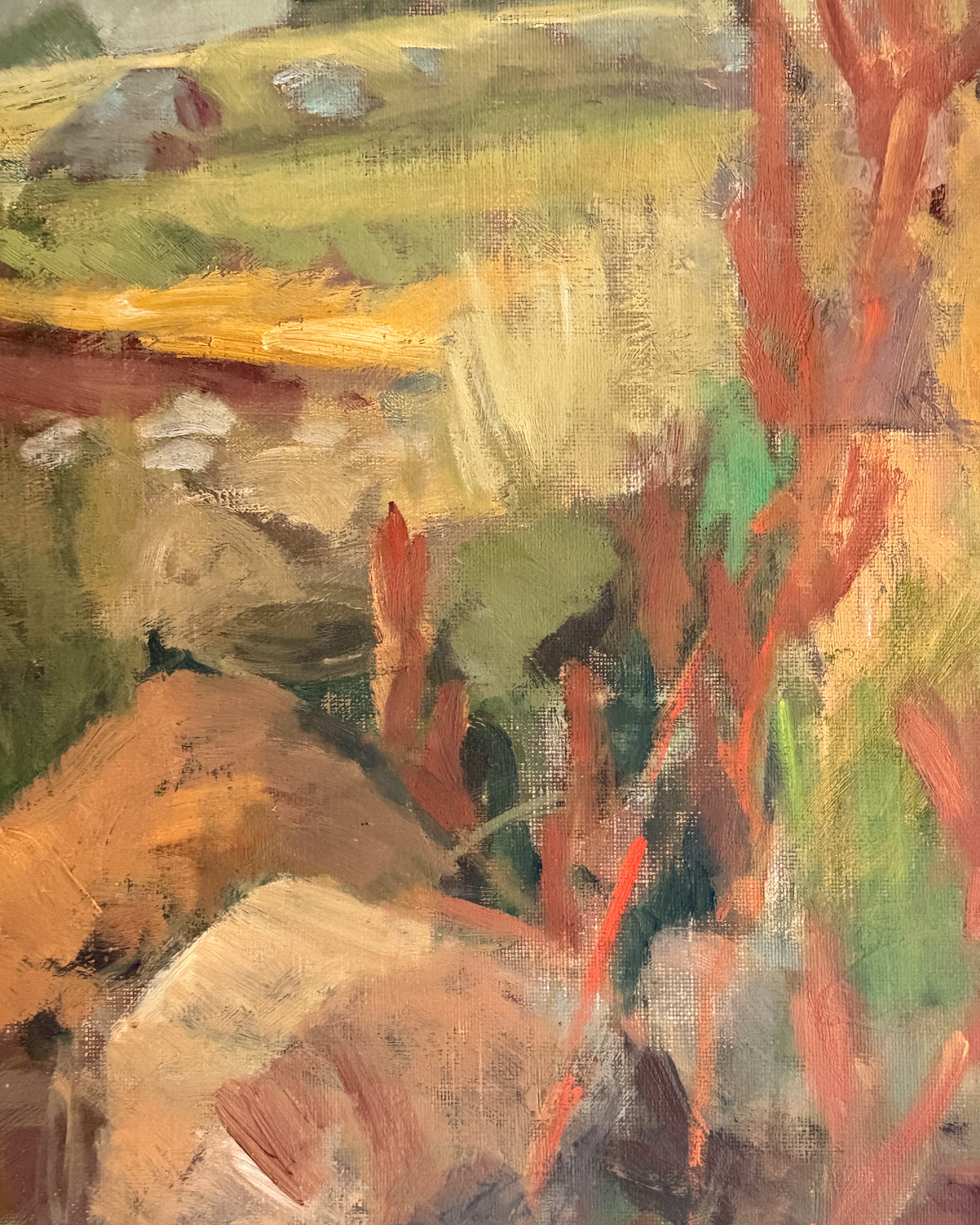 GUNVOR KAMKE - Landscape Oil Painting on Canvas