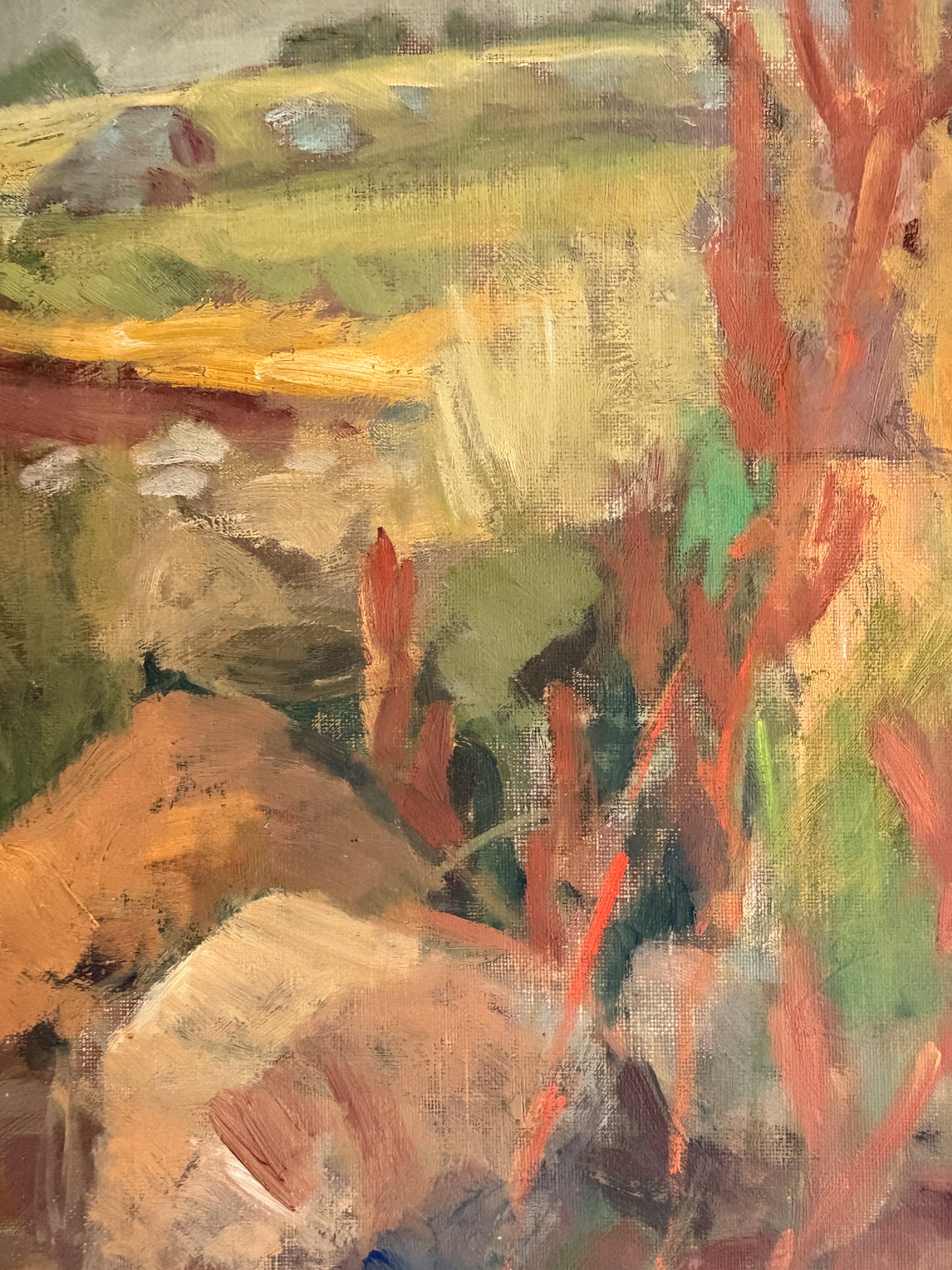 GUNVOR KAMKE - Landscape Oil Painting on Canvas