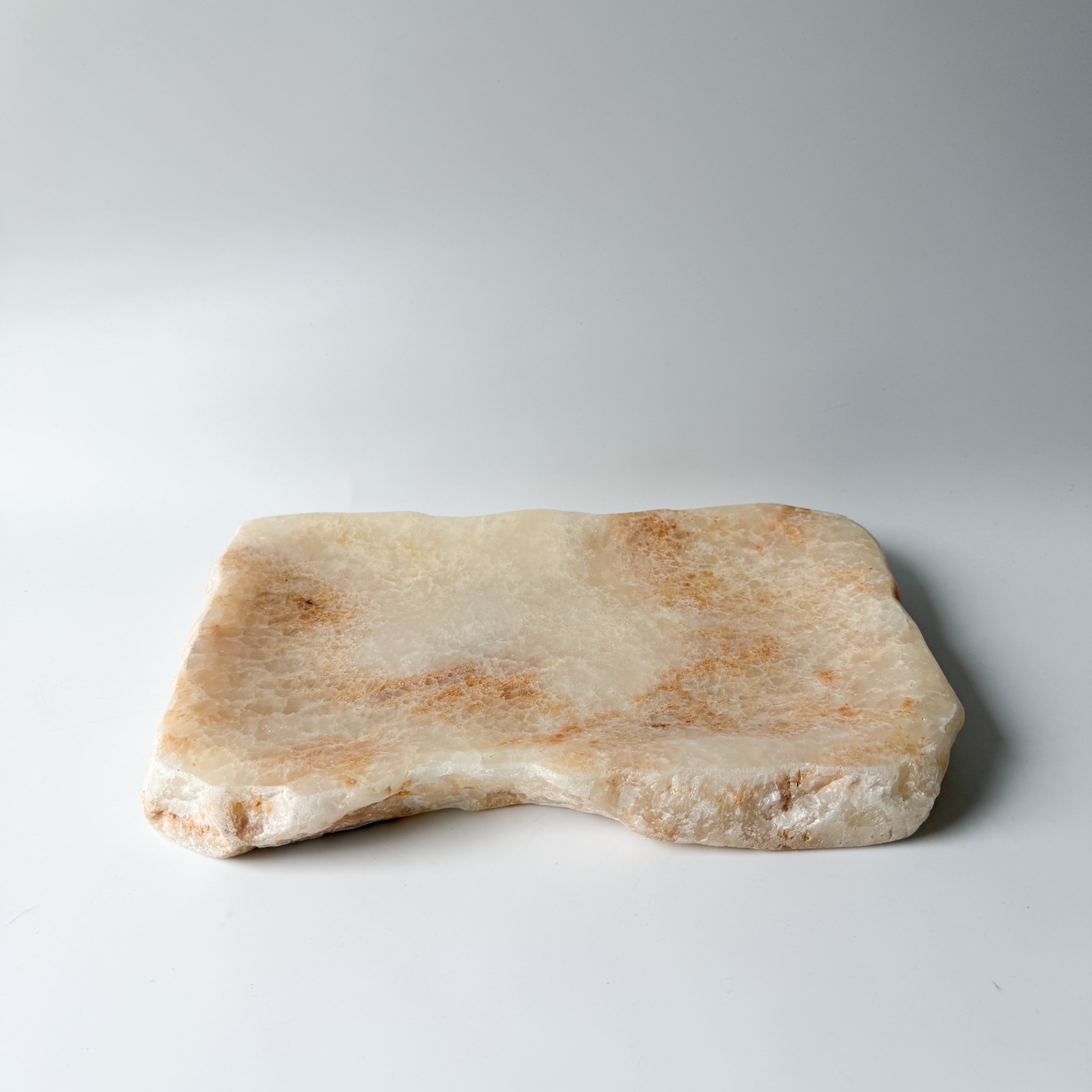 Cream Quartz Slab Dish