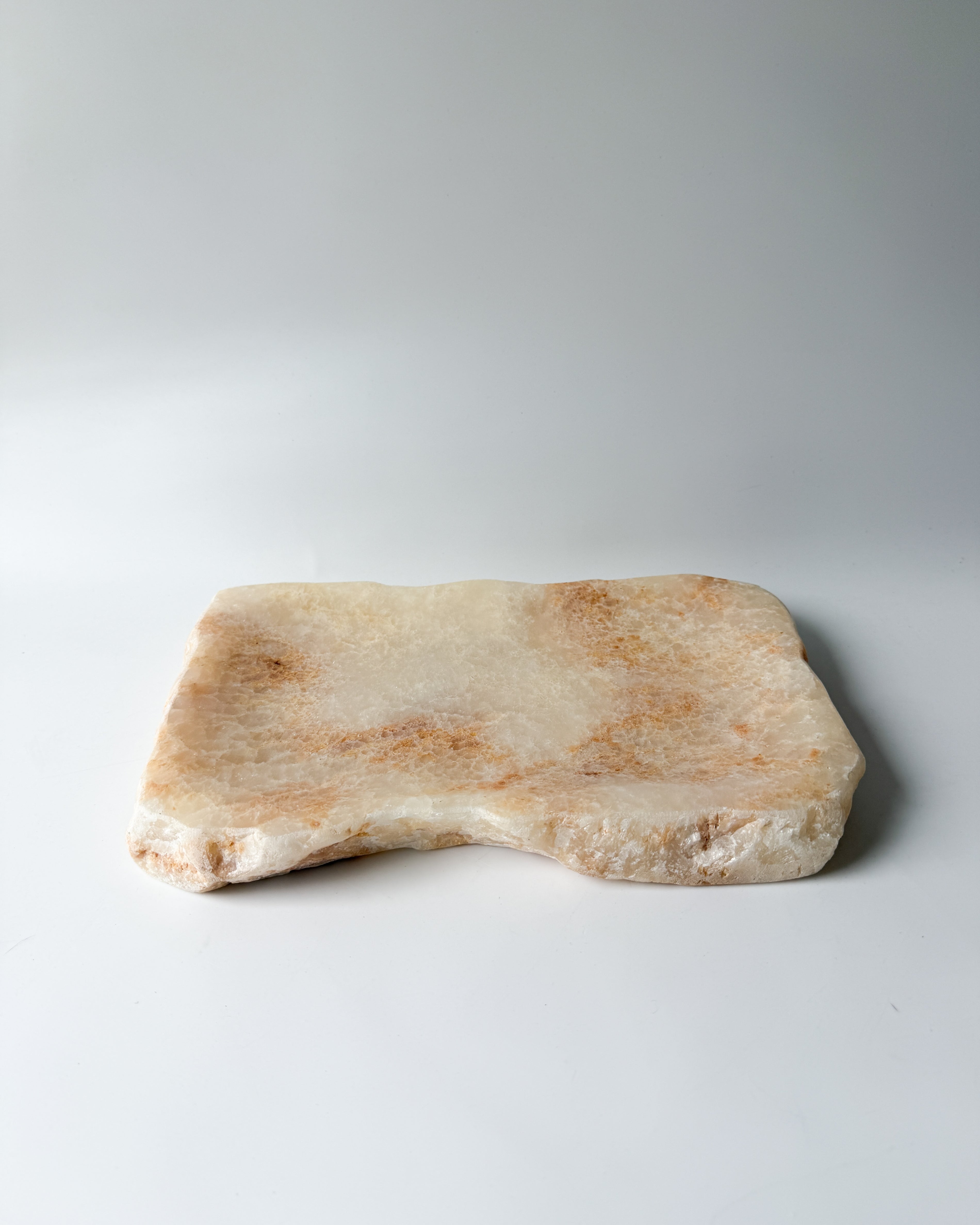 Cream Quartz Slab Dish