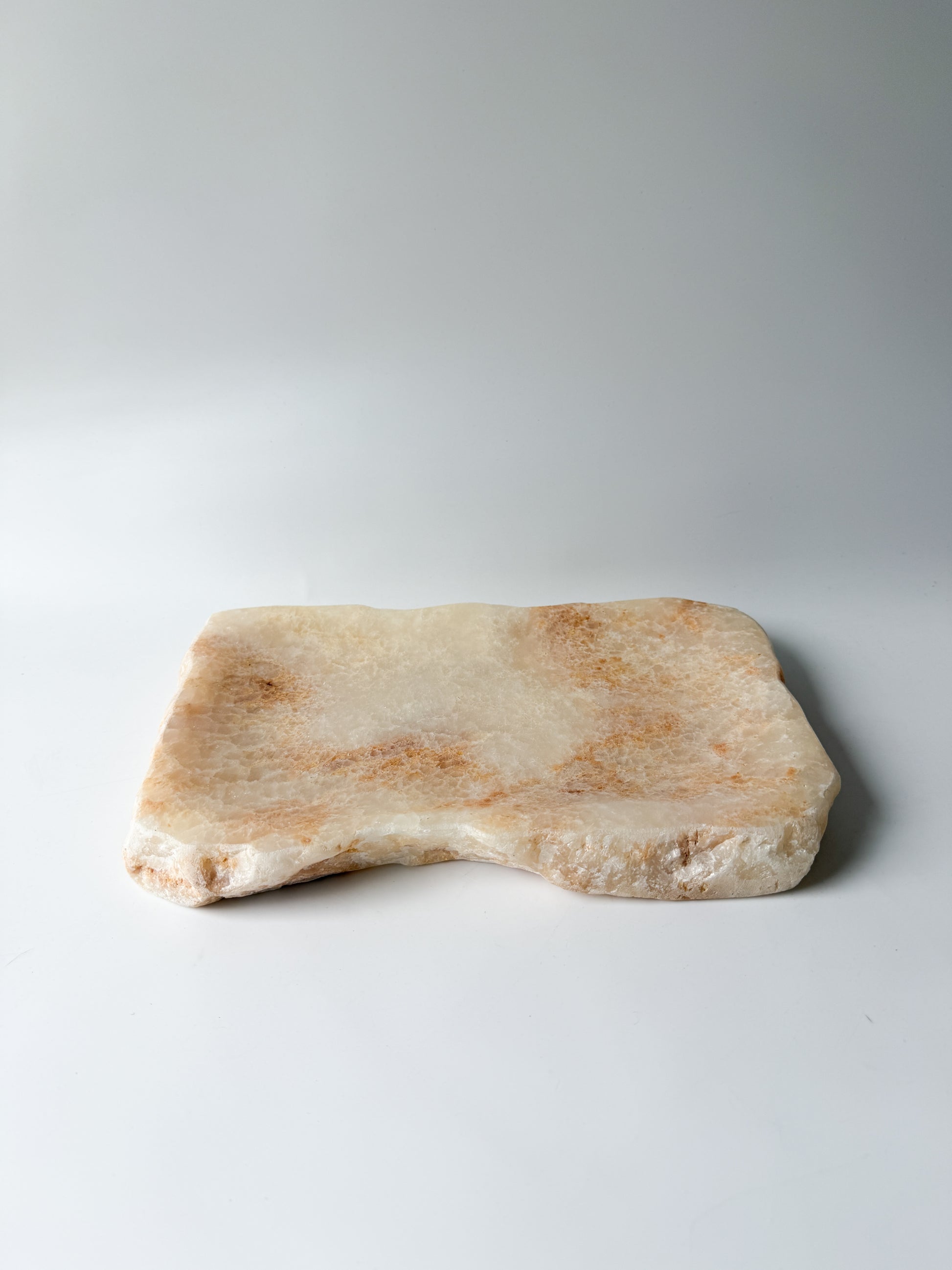 Cream Quartz Slab Dish