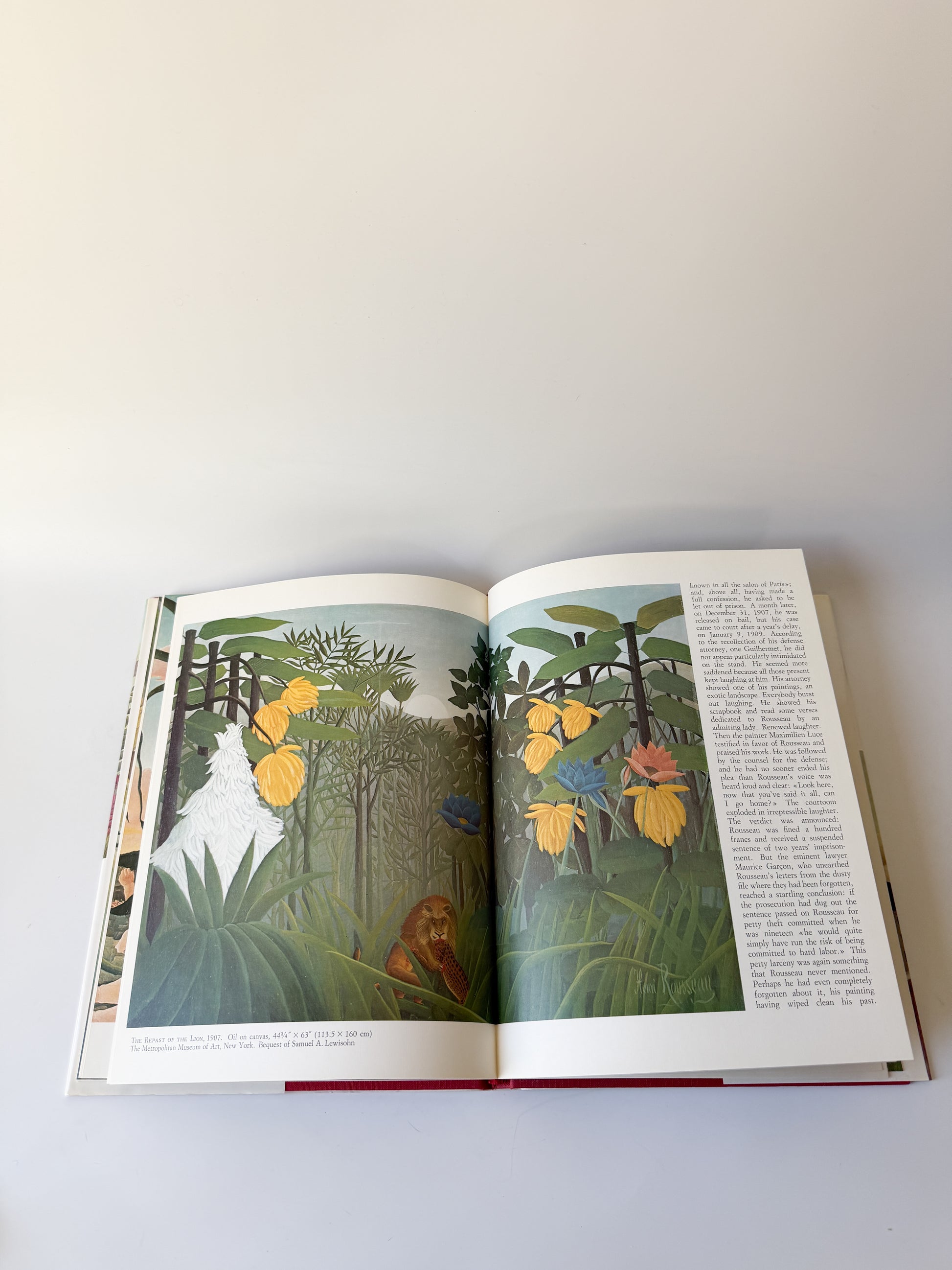 Henri Rousseau - Vintage Book