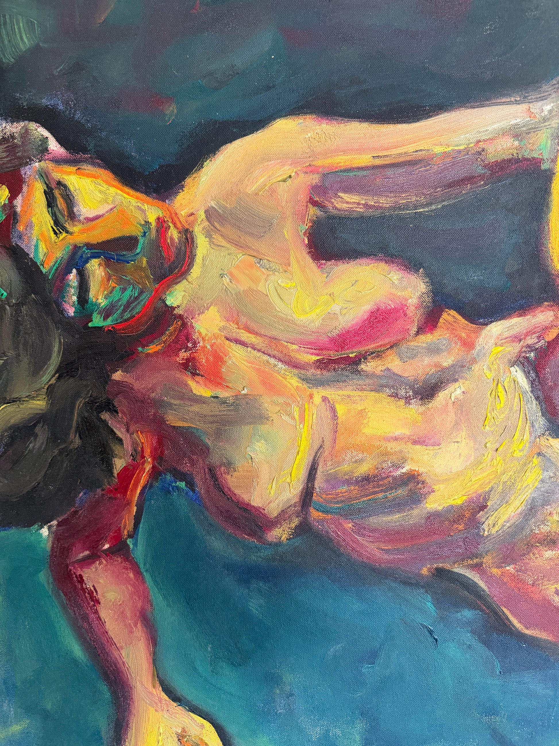 Oil Painting Nude - Jorge Franco