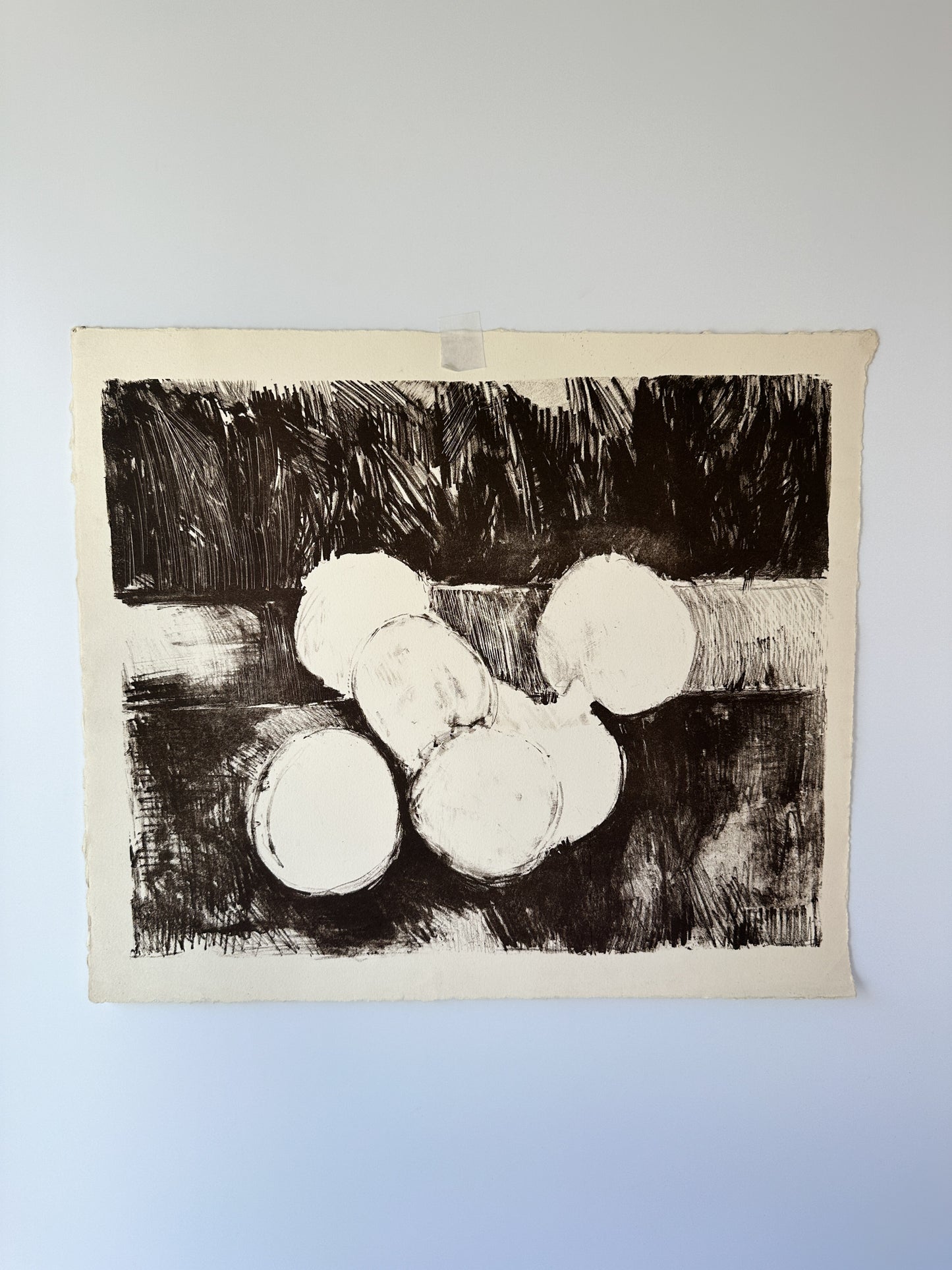 “TRANSCRIPTION FOR FRUIT” (for Erik Satie) Gnossienne No. 6 by Late Artist Jane Matteson