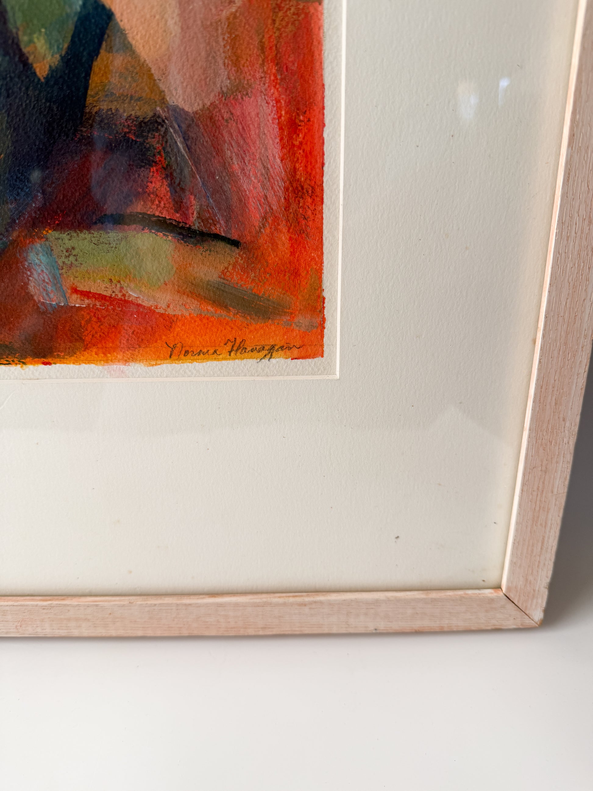 Framed Oil Painting by Norma B. Flanagan #1