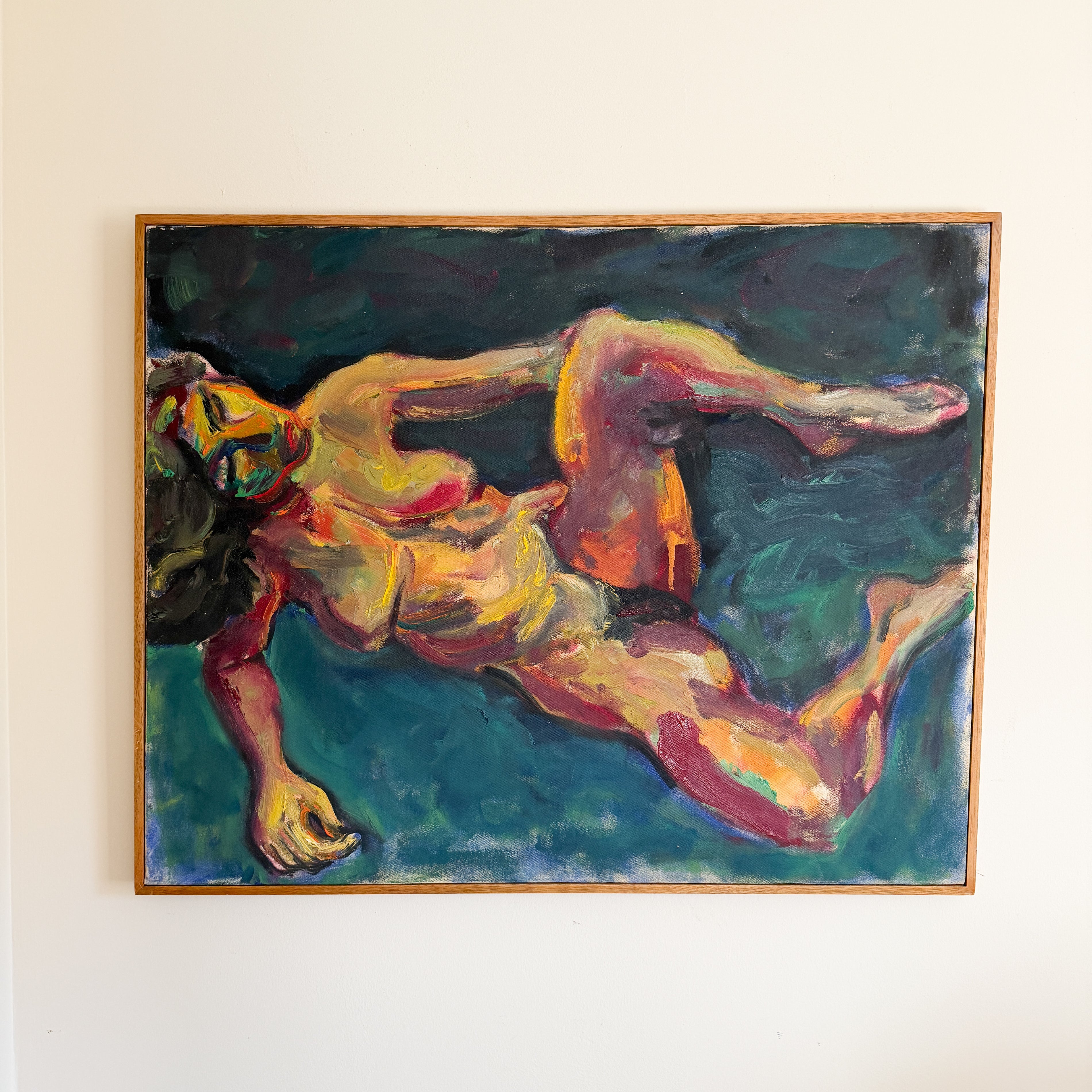 Oil Painting Nude - Jorge Franco