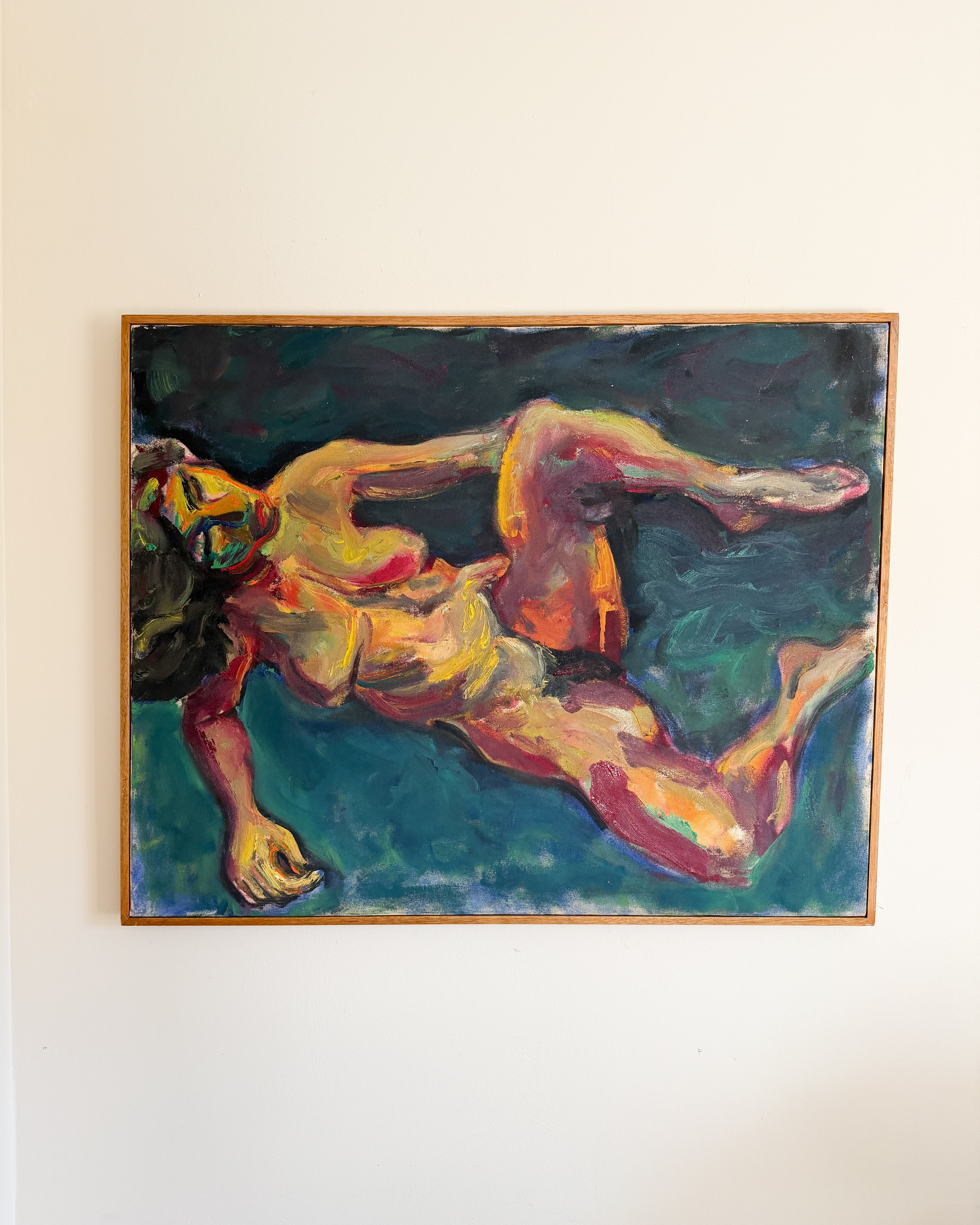 Oil Painting Nude - Jorge Franco