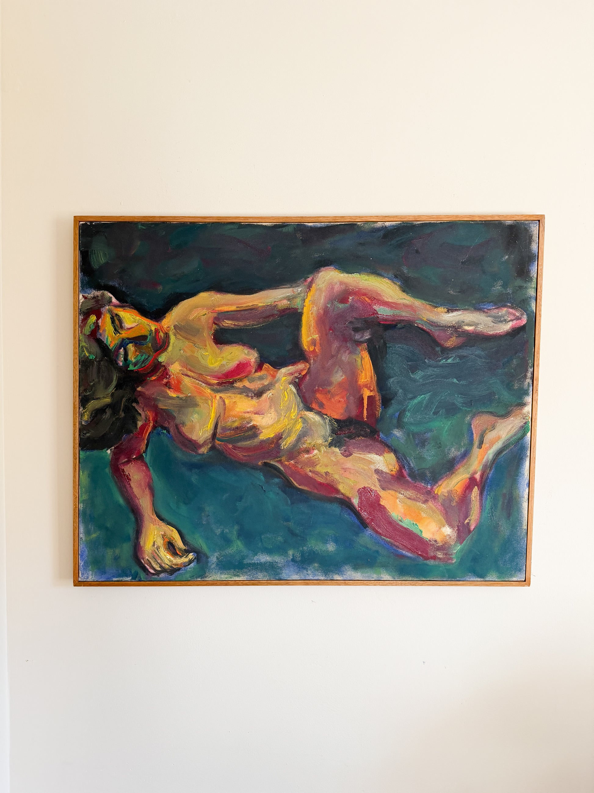Oil Painting Nude - Jorge Franco