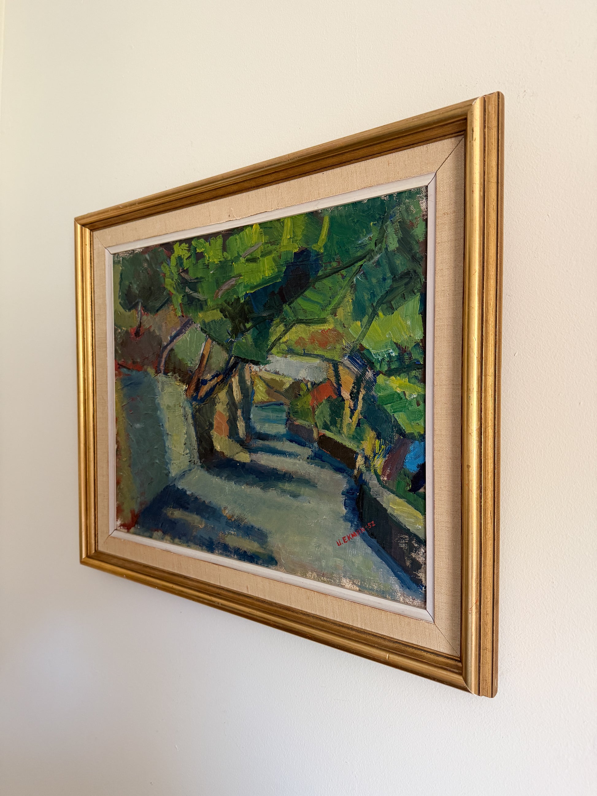 ULLA EKMAN-DAHLBÄCK - Landscape - Oil on Canvas