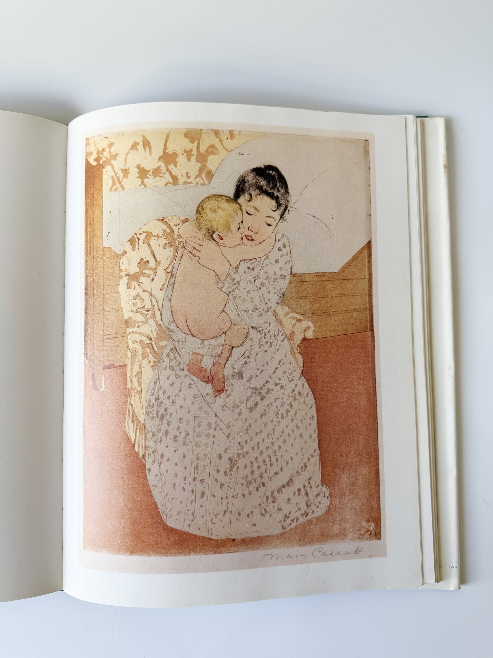 Mary Cassatt Paintings and Prints - Vintage Book