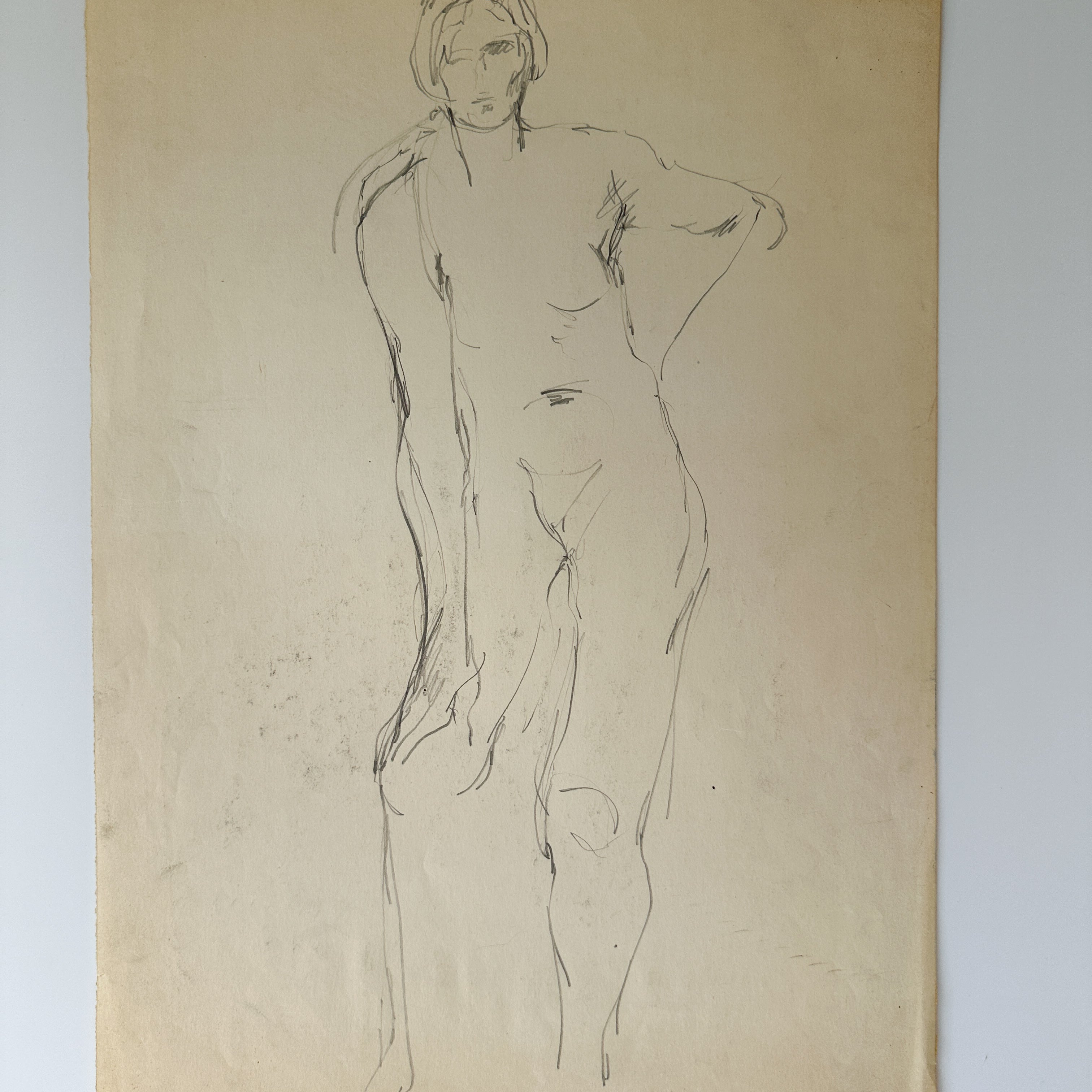 SERIES: Nude Study I by Jane Matteson