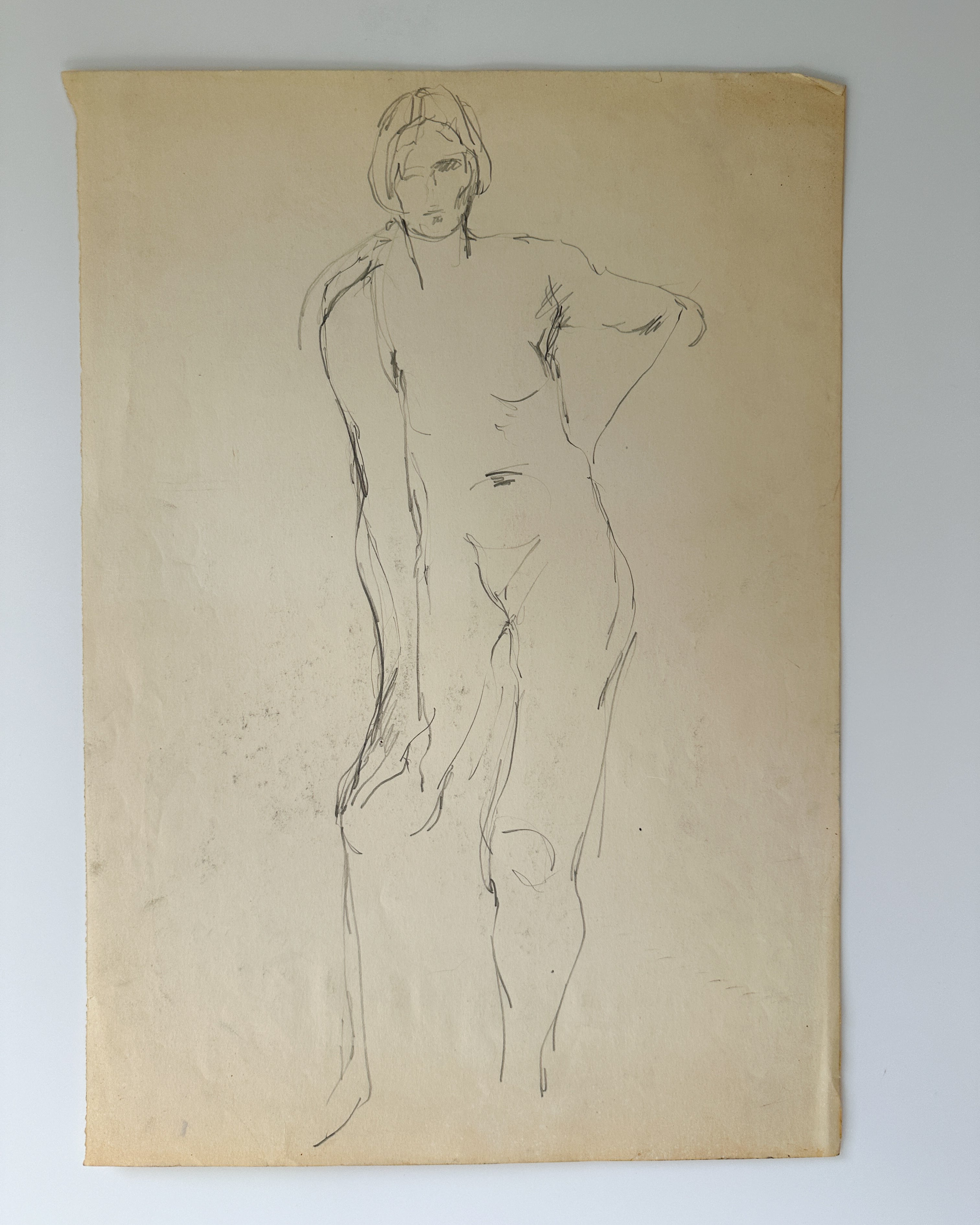 SERIES: Nude Study I by Jane Matteson