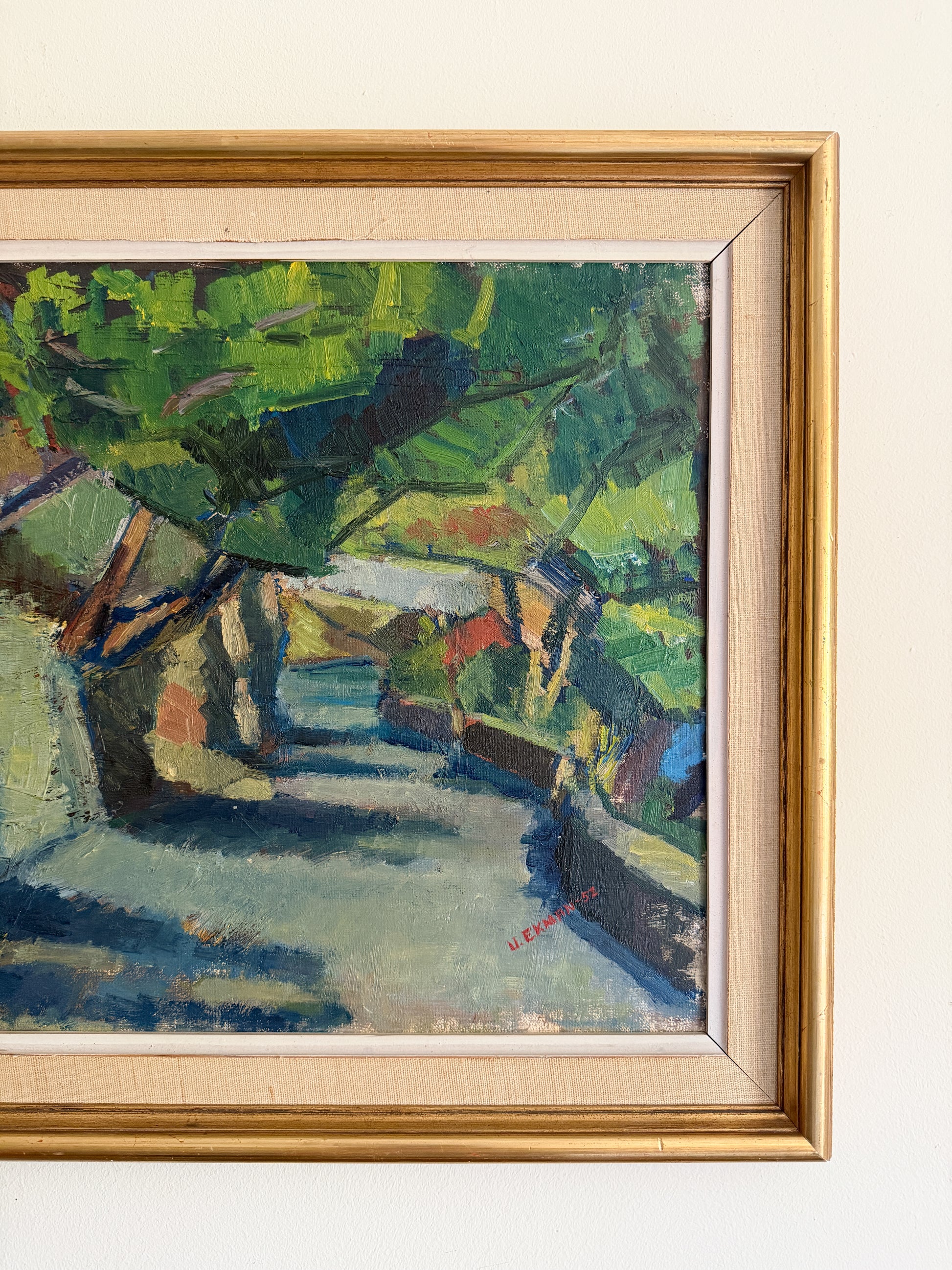 ULLA EKMAN-DAHLBÄCK - Landscape - Oil on Canvas