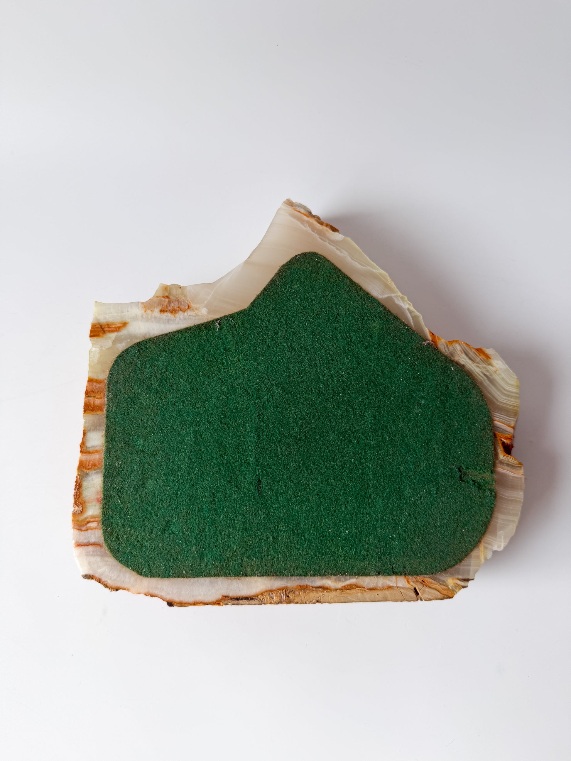 Vintage Onyx Ashtray Catchall