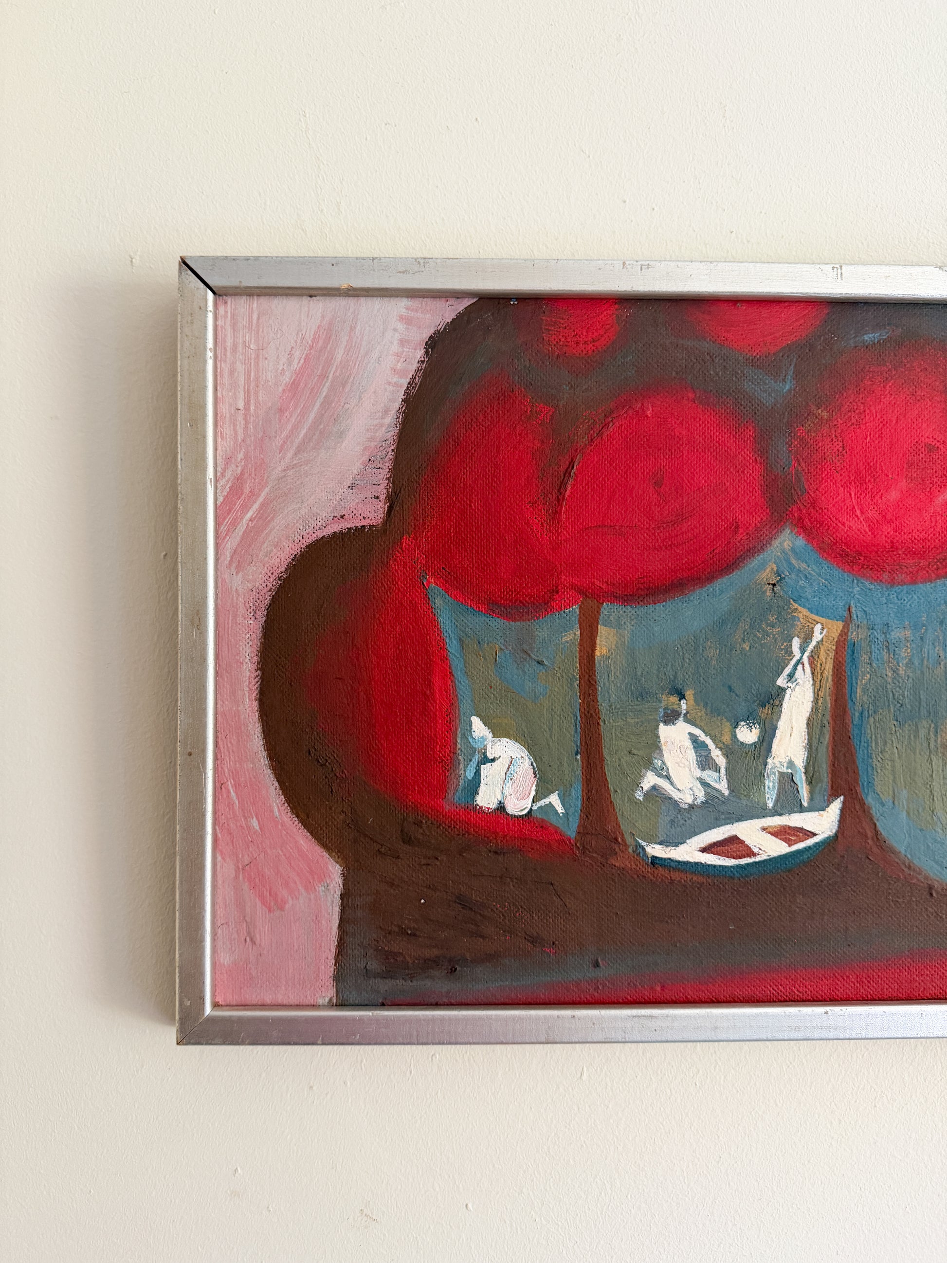 AXEL HENNIX - Under the Trees - Oil Painting