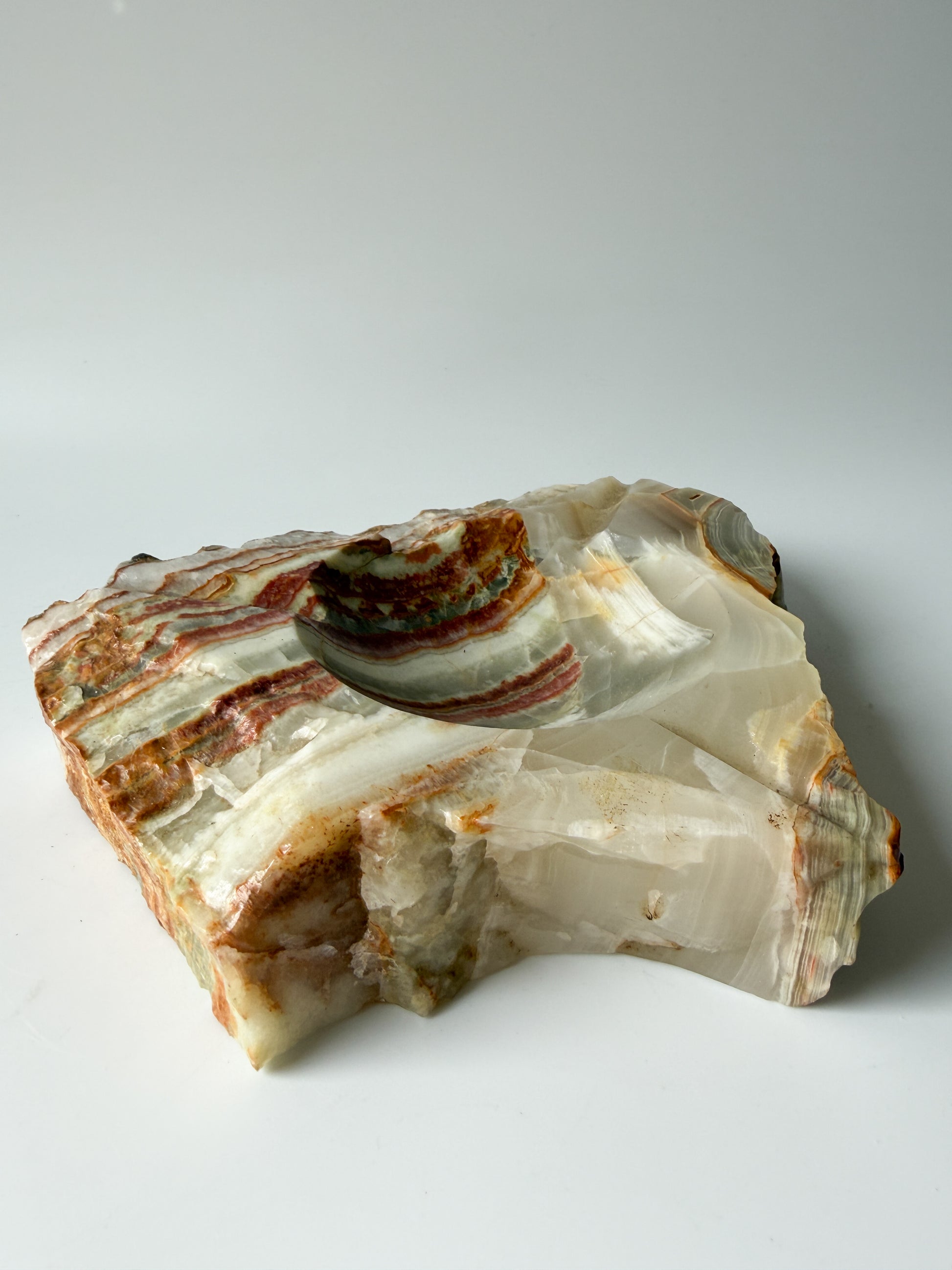 Vintage Onyx Ashtray Catchall