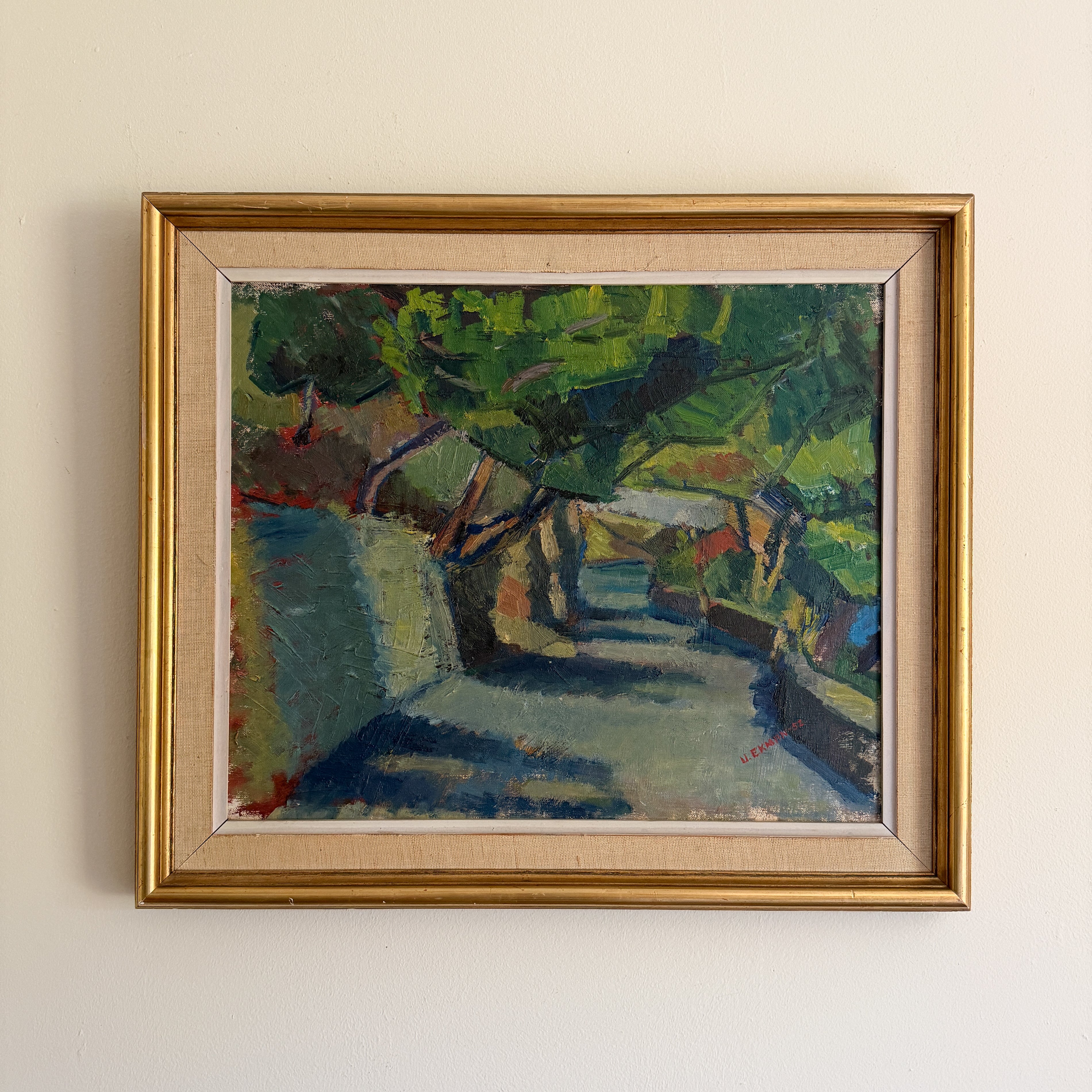 ULLA EKMAN-DAHLBÄCK - Landscape - Oil on Canvas