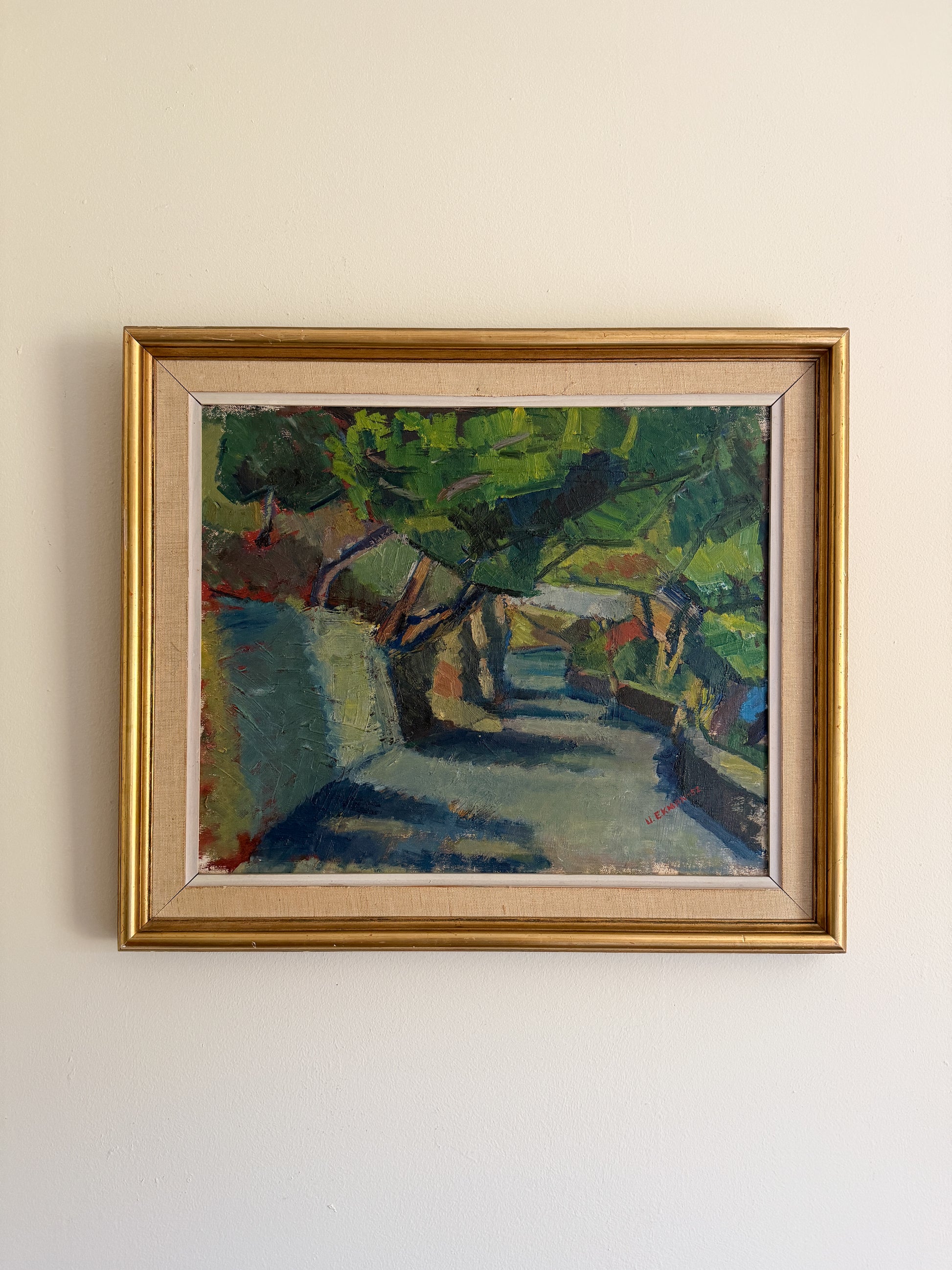 ULLA EKMAN-DAHLBÄCK - Landscape - Oil on Canvas