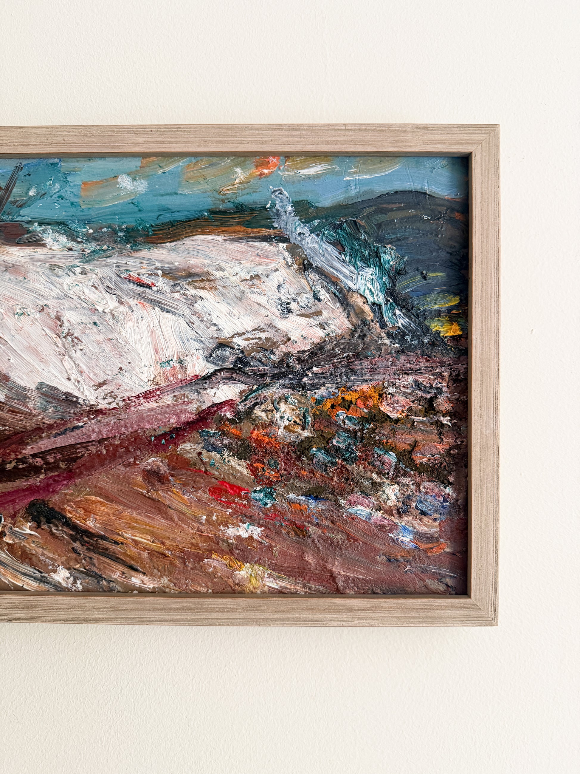 BERTIL ANDERSSON - Landscape - Oil Impasto On Panel, Signed