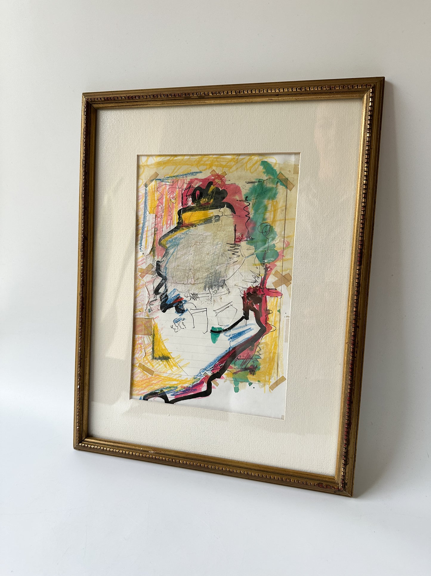 Abstract Mixed Media Art from France
