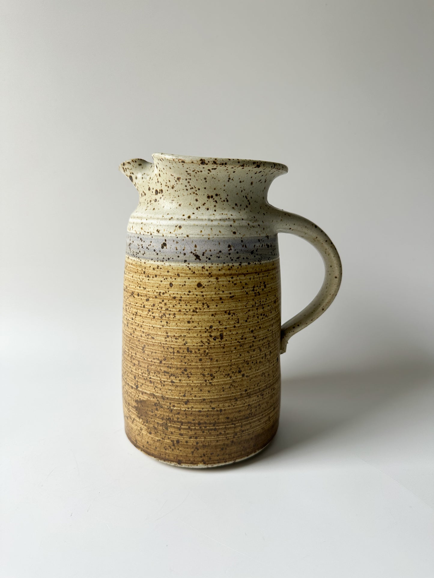 Artist Pottery Pitcher - Stamped