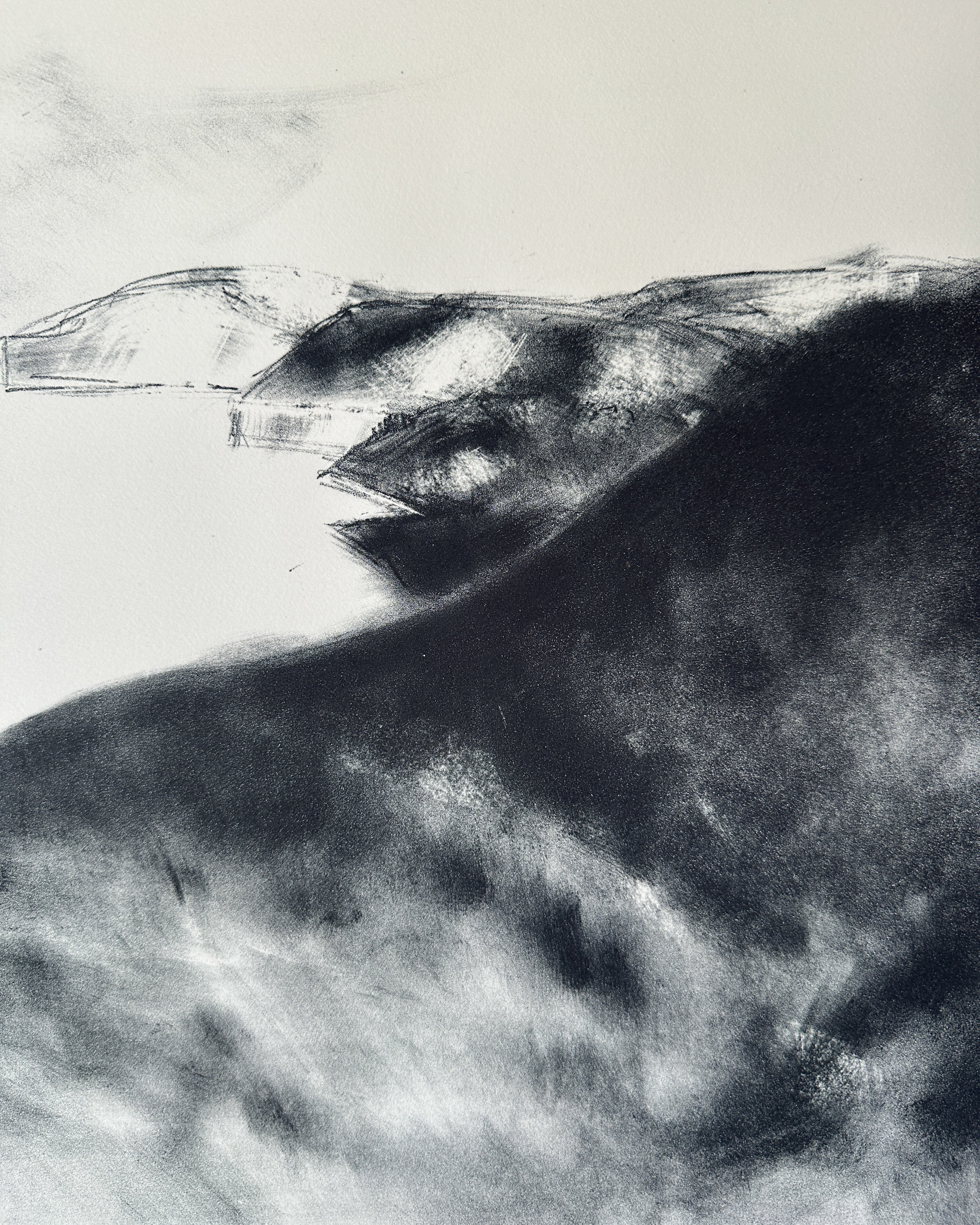 "FLOATING LANDSCAPE" Lithograph by Jane Matteson