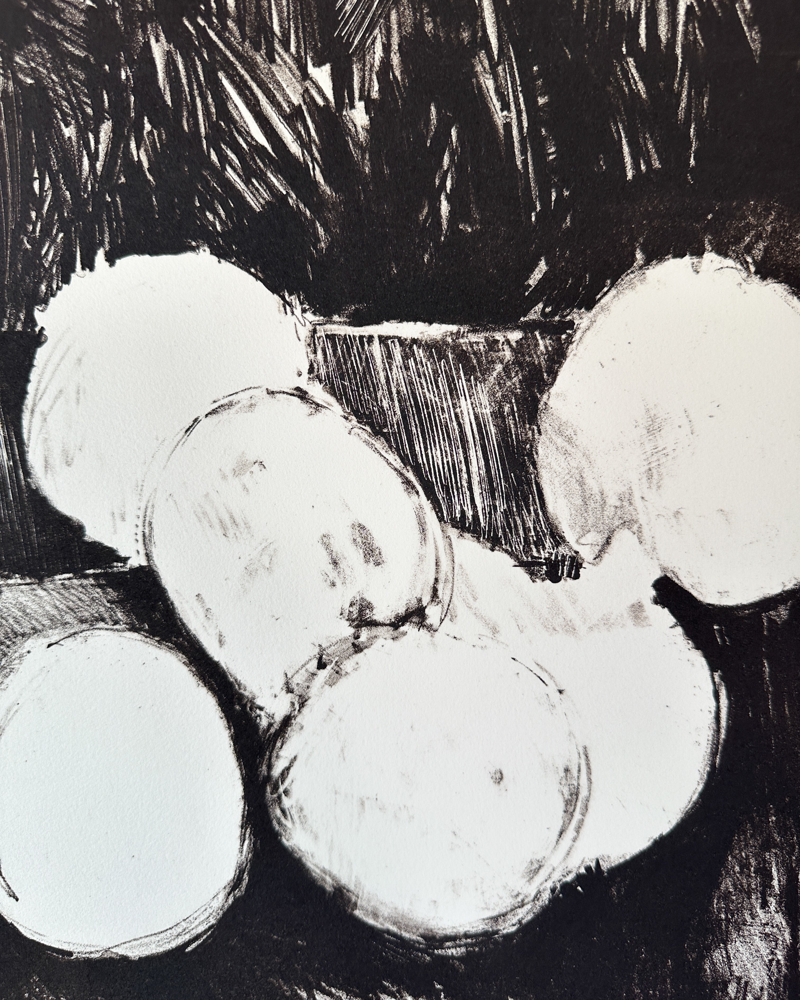 “TRANSCRIPTION FOR FRUIT” (for Erik Satie) Gnossienne No. 6 by Late Artist Jane Matteson