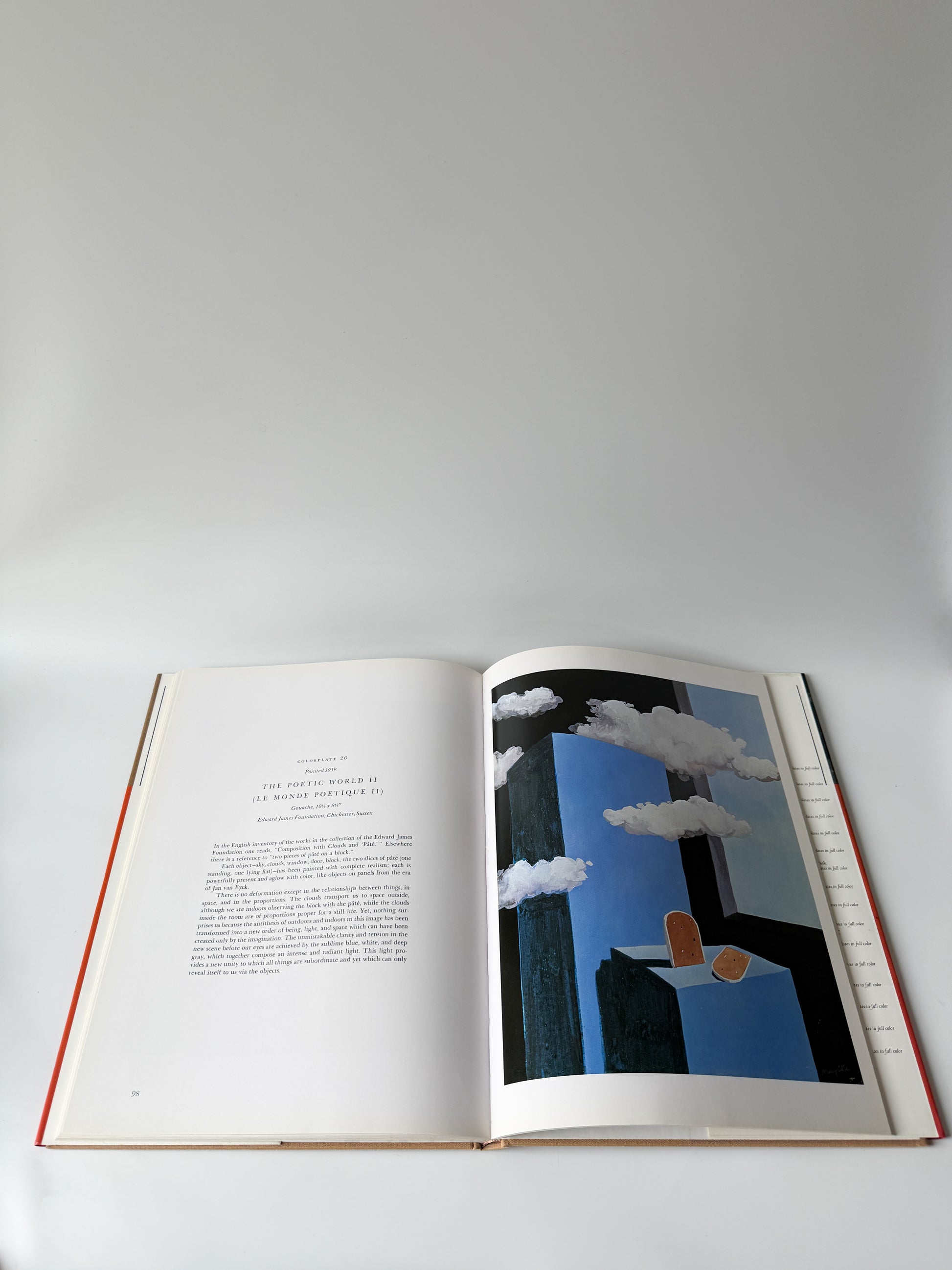 Book: Magritte (Rene Magritte) by A.M. Hammacher