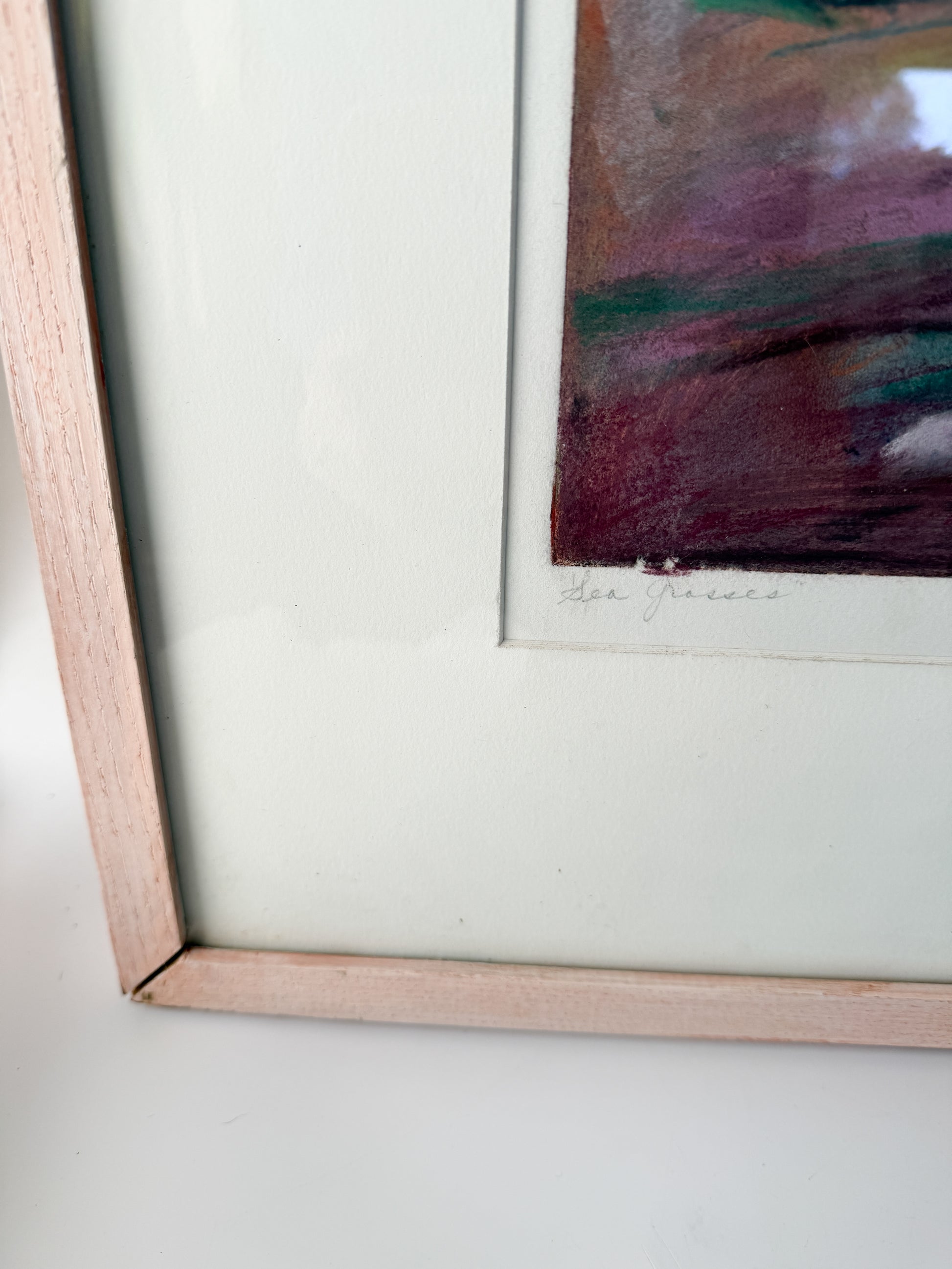 Framed Monoprint by Norma B. Flanagan #2