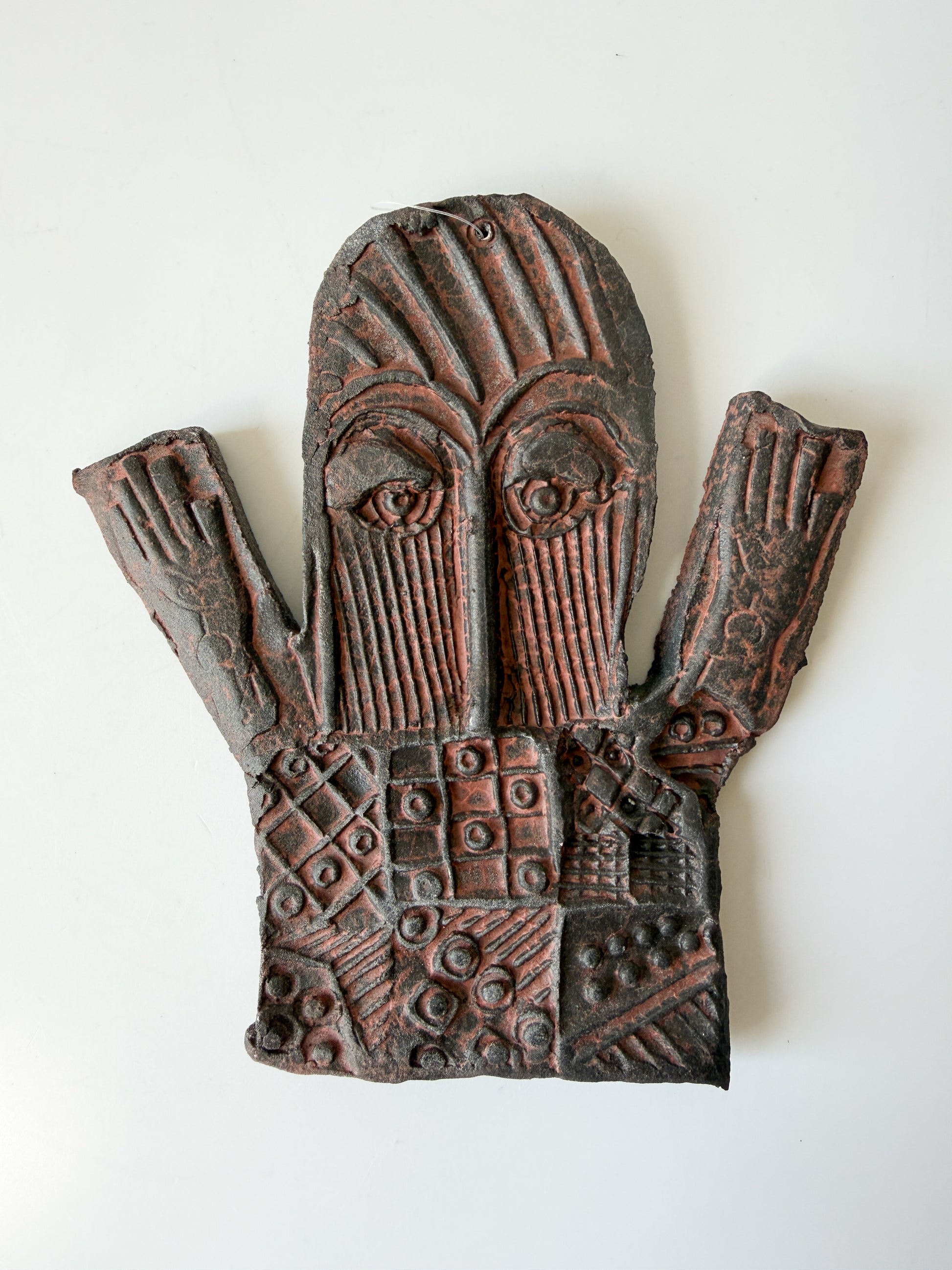 Set of Four (4) Handmade Ceramic Figures