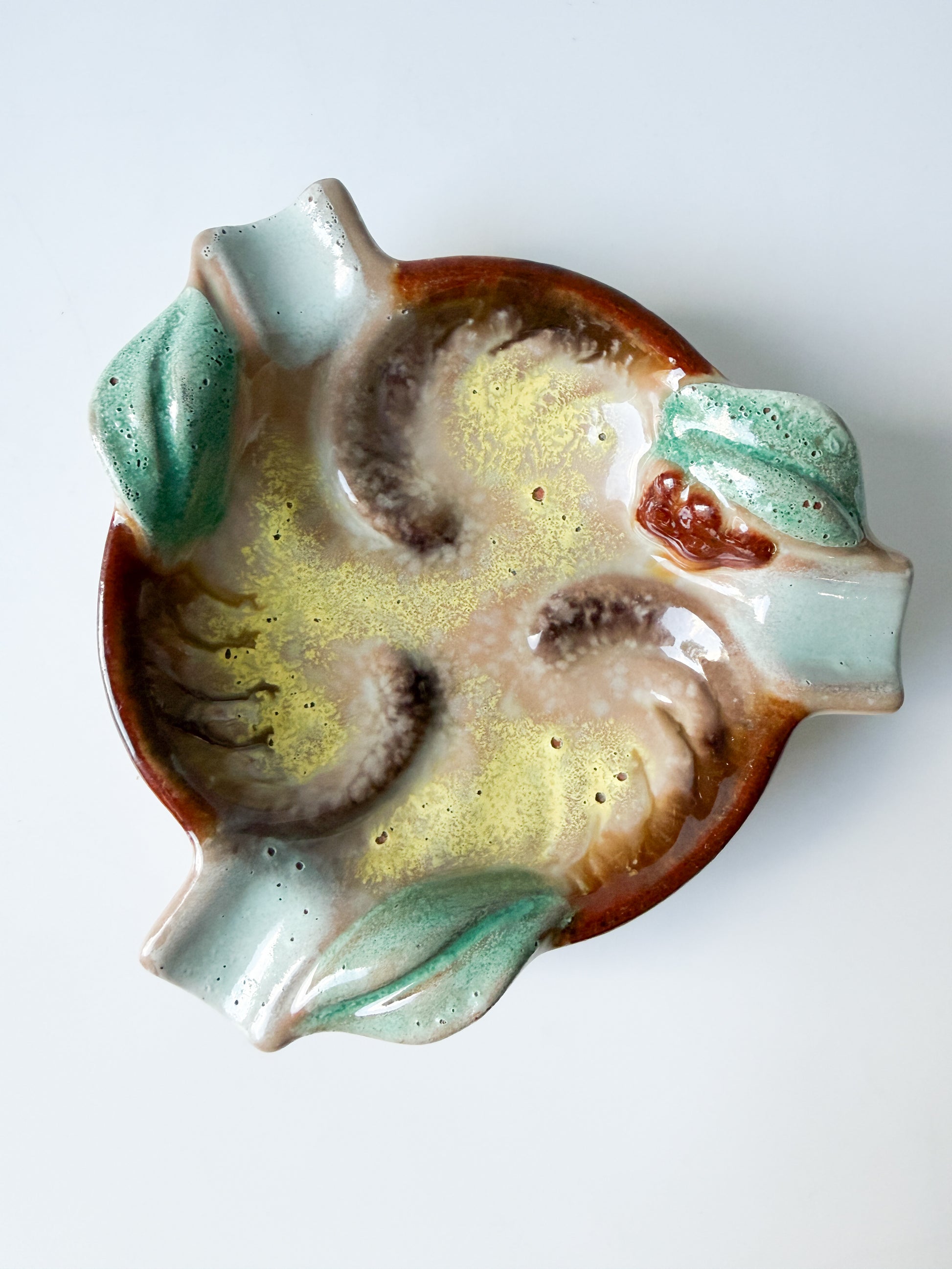 Vintage Ceramic Fruit Ashtray