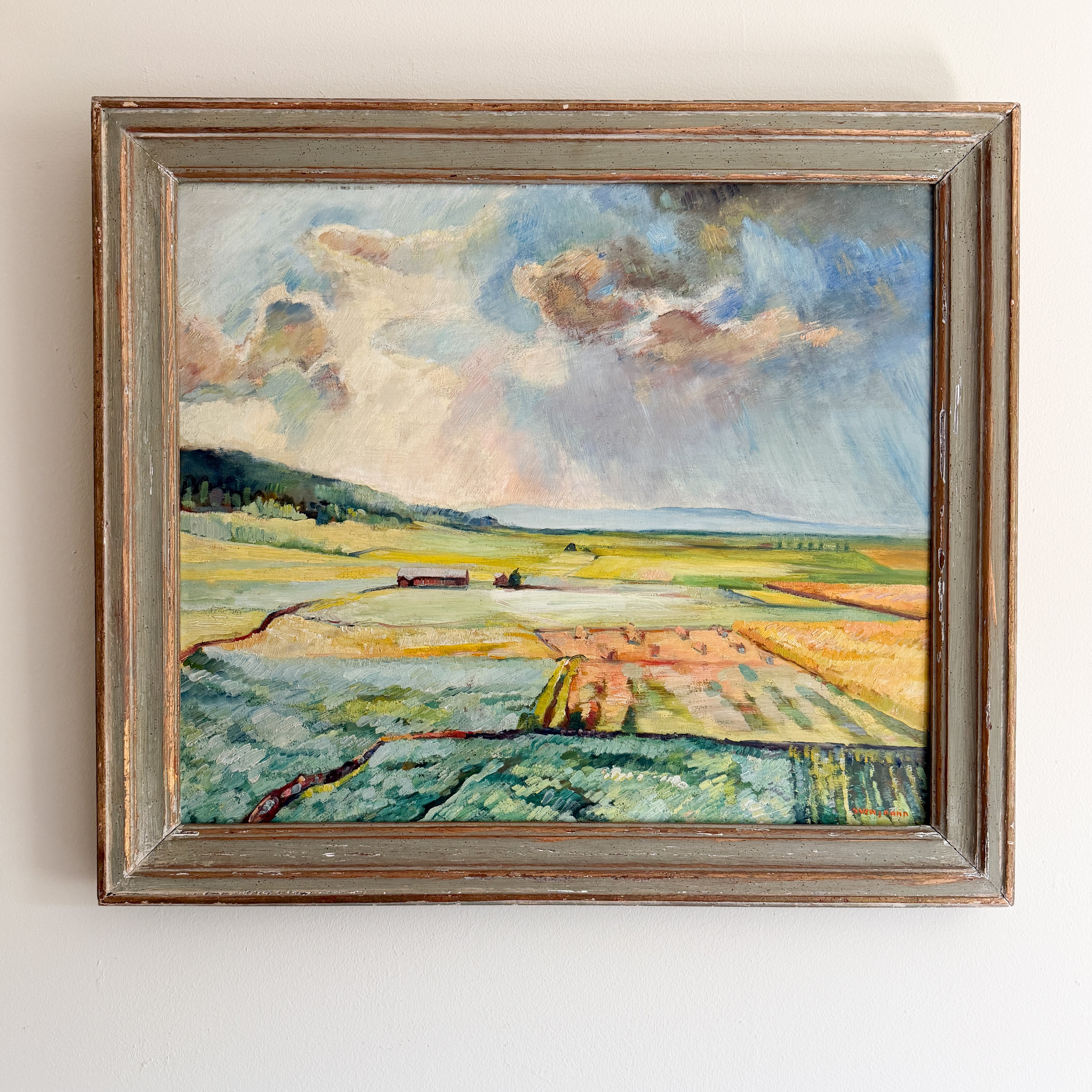 SVEN JOANN - Landscape Oil Painting on Panel