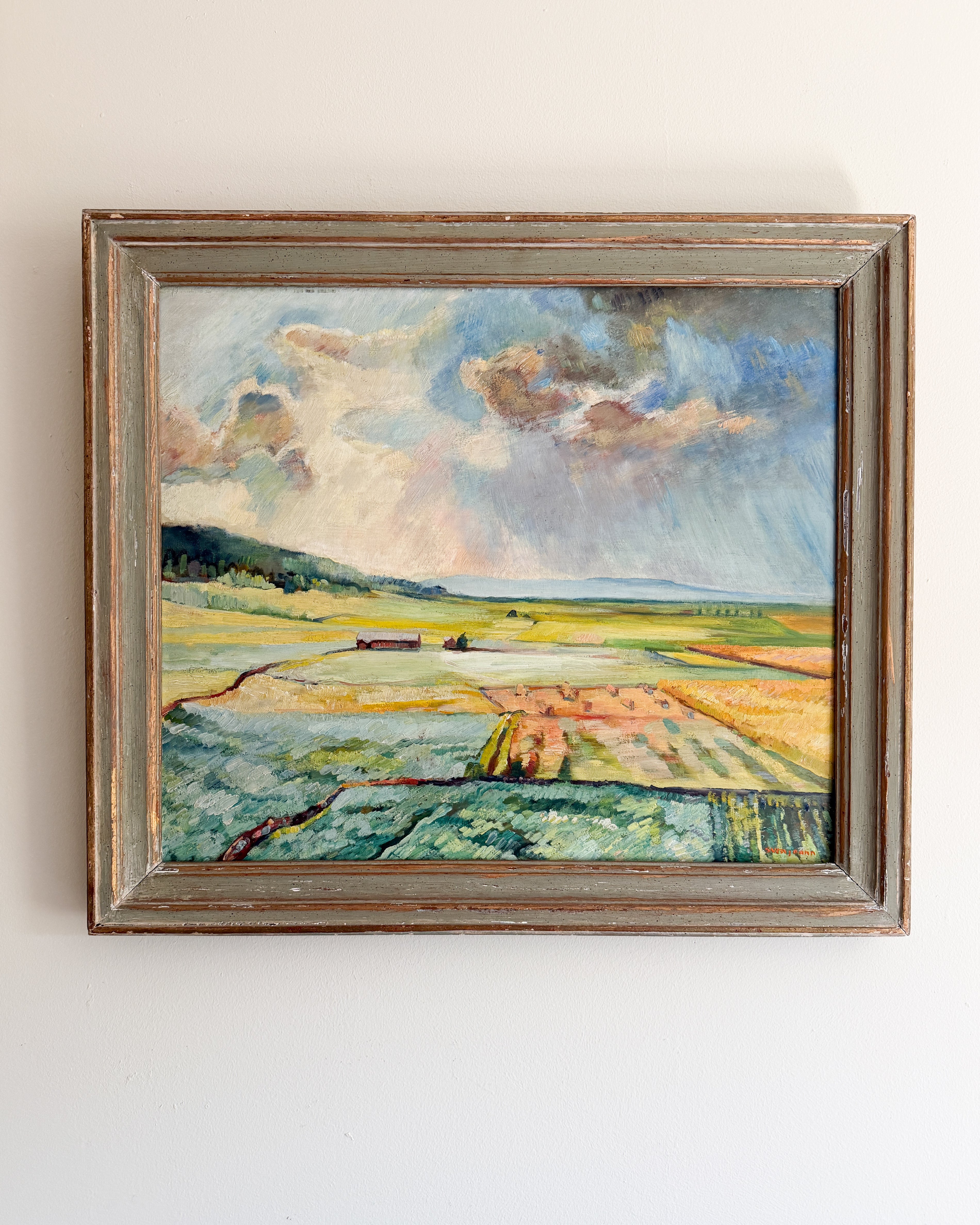 SVEN JOANN - Landscape Oil Painting on Panel