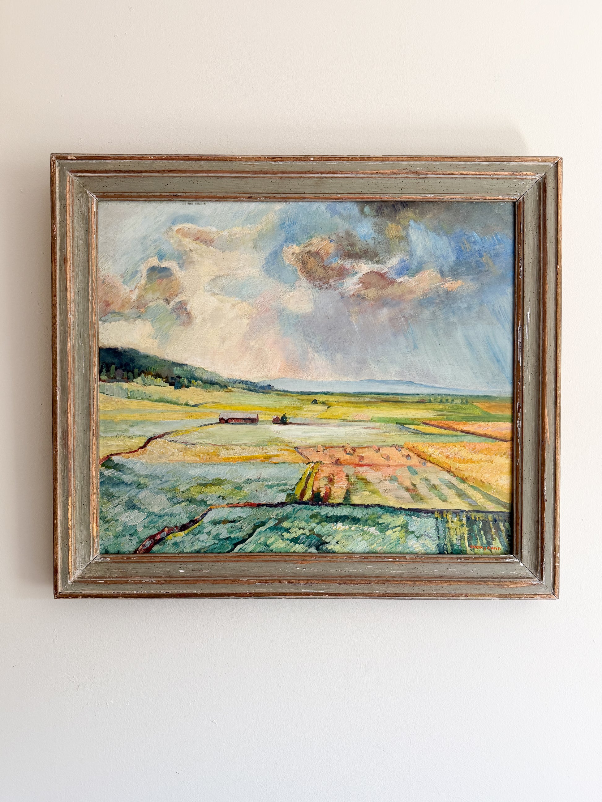 SVEN JOANN - Landscape Oil Painting on Panel