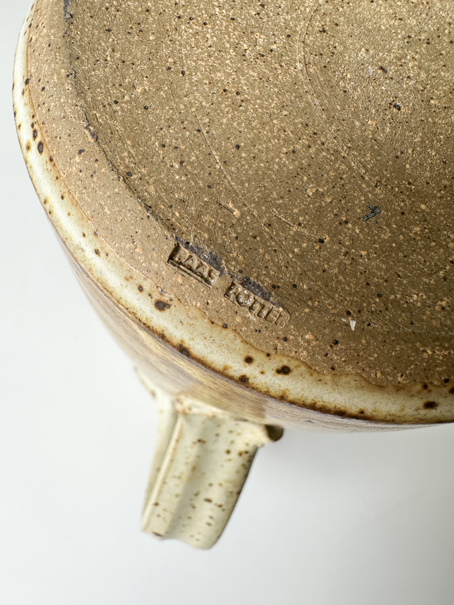 Artist Pottery Pitcher - Stamped