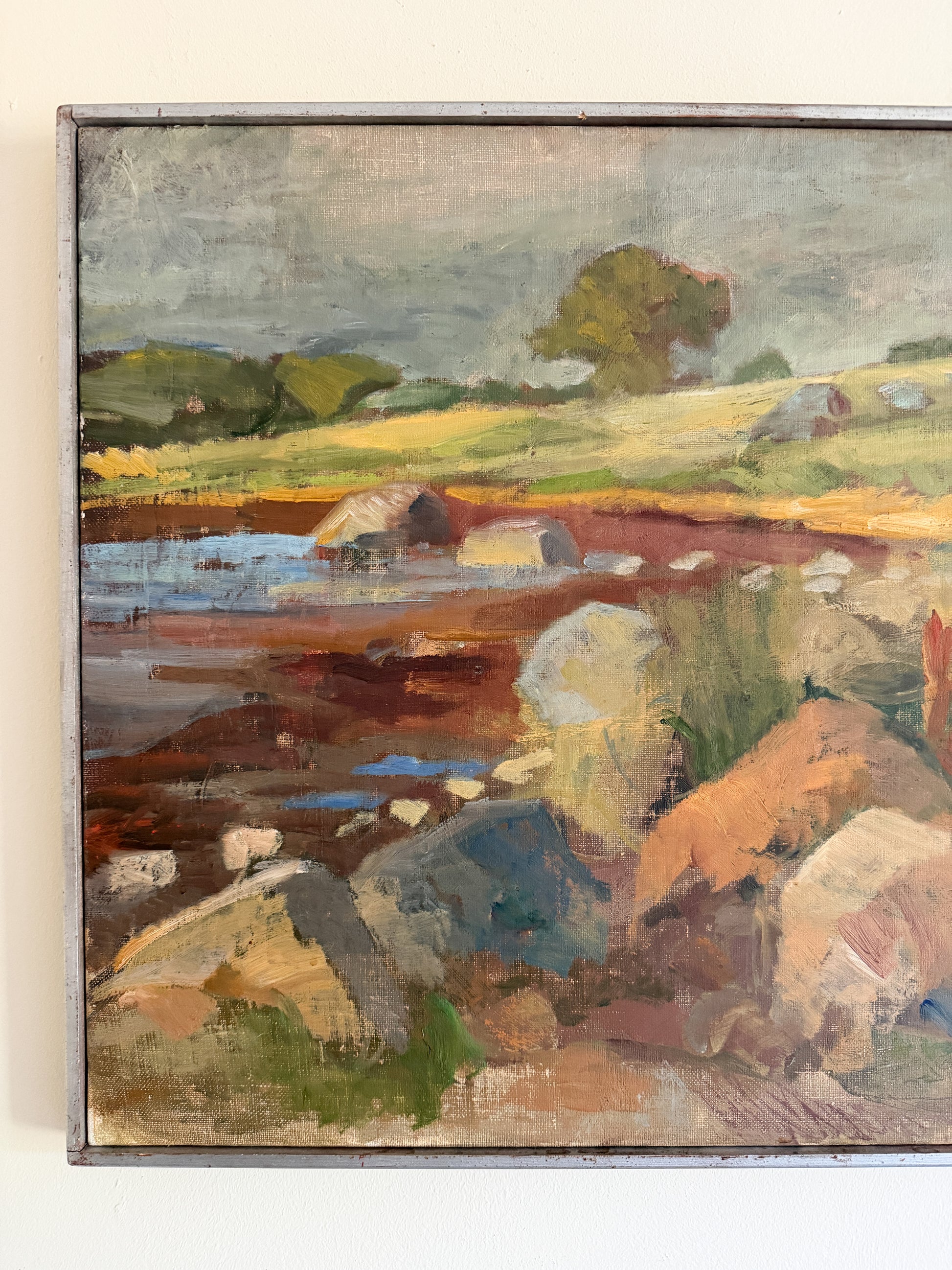 GUNVOR KAMKE - Landscape Oil Painting on Canvas