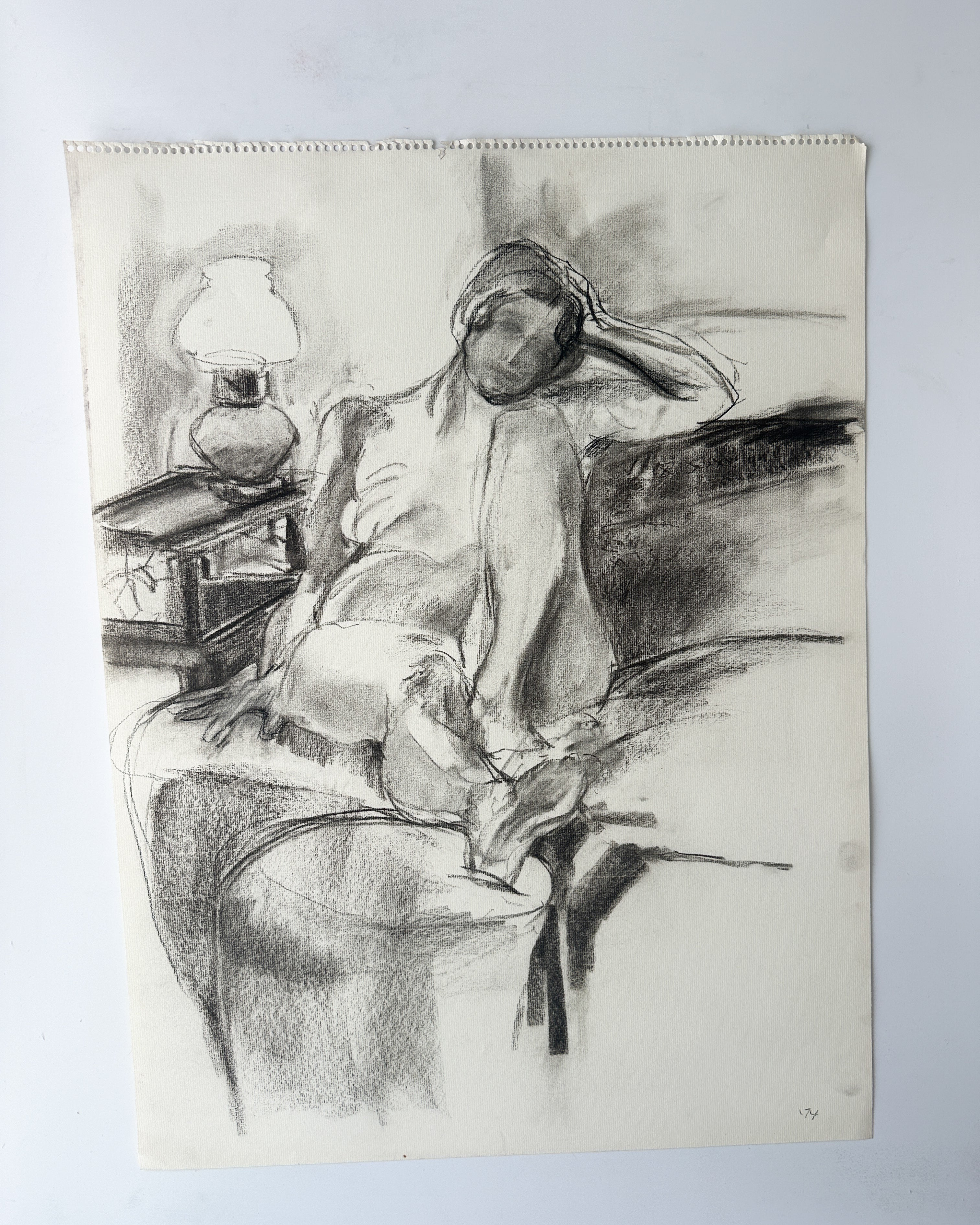 Nude Sketches (3 options) - by Jane Matteson (24" x 18")