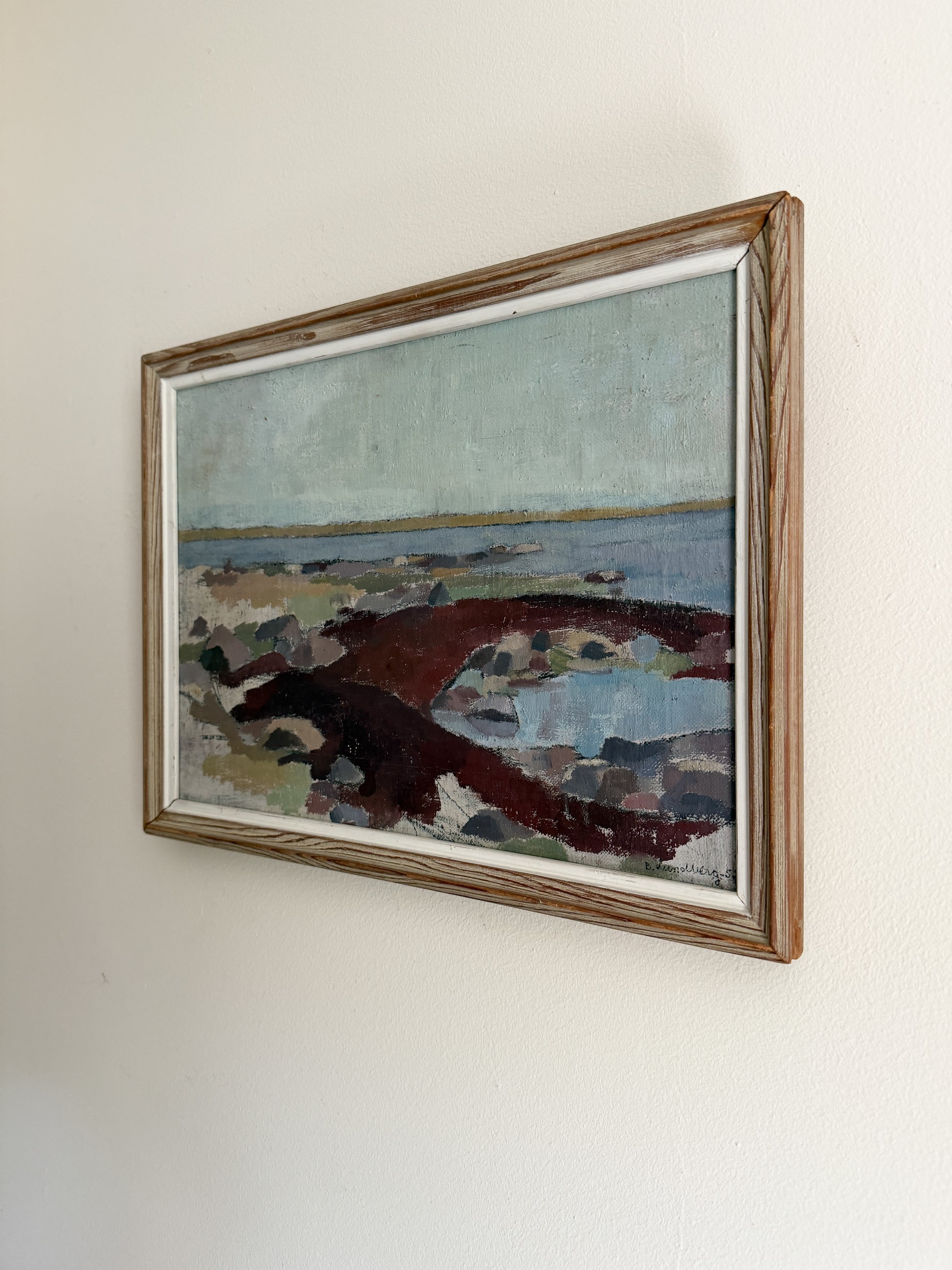 BERTIL LUNDBERG - Vintage Oil Painting on Canvas