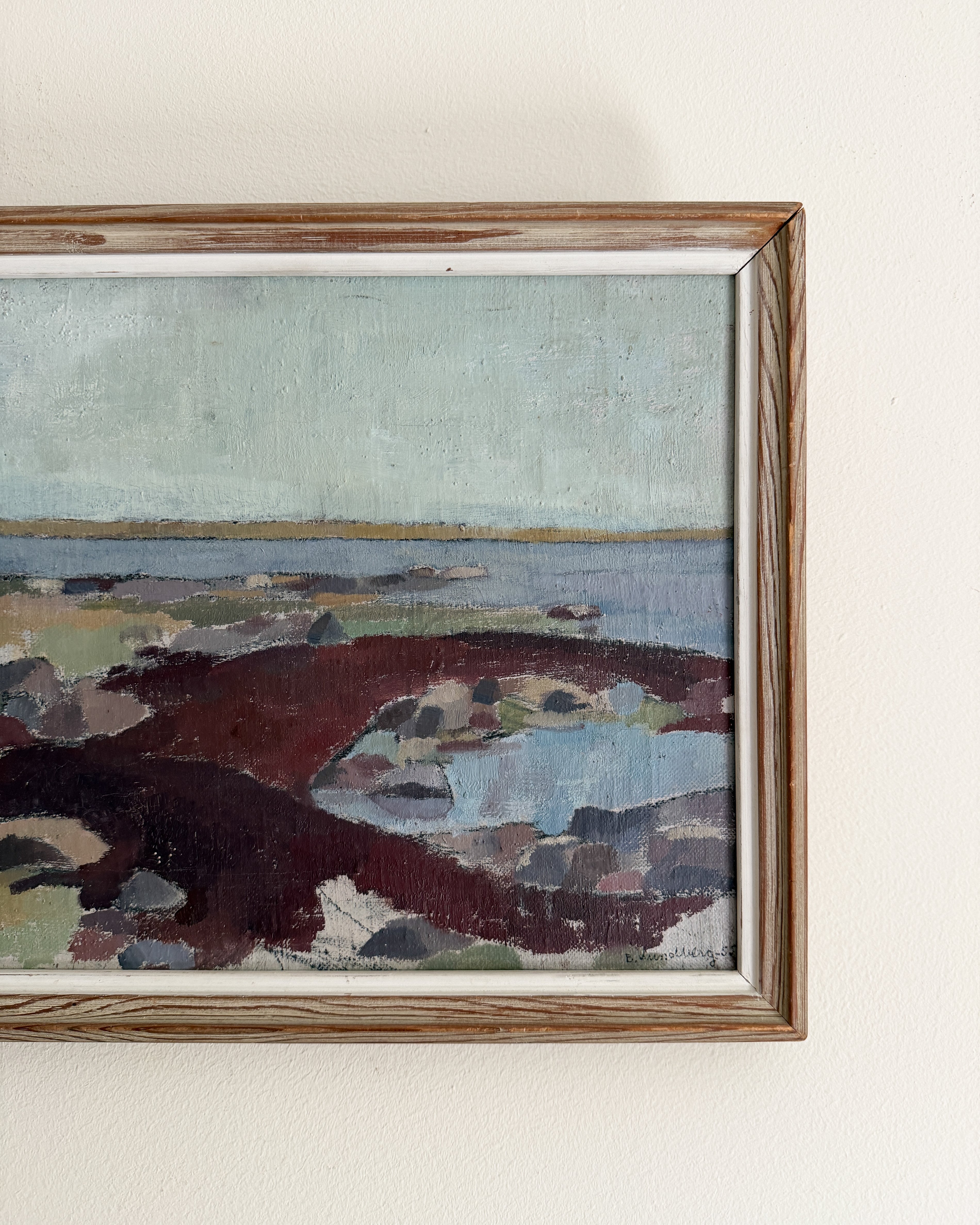BERTIL LUNDBERG - Vintage Oil Painting on Canvas