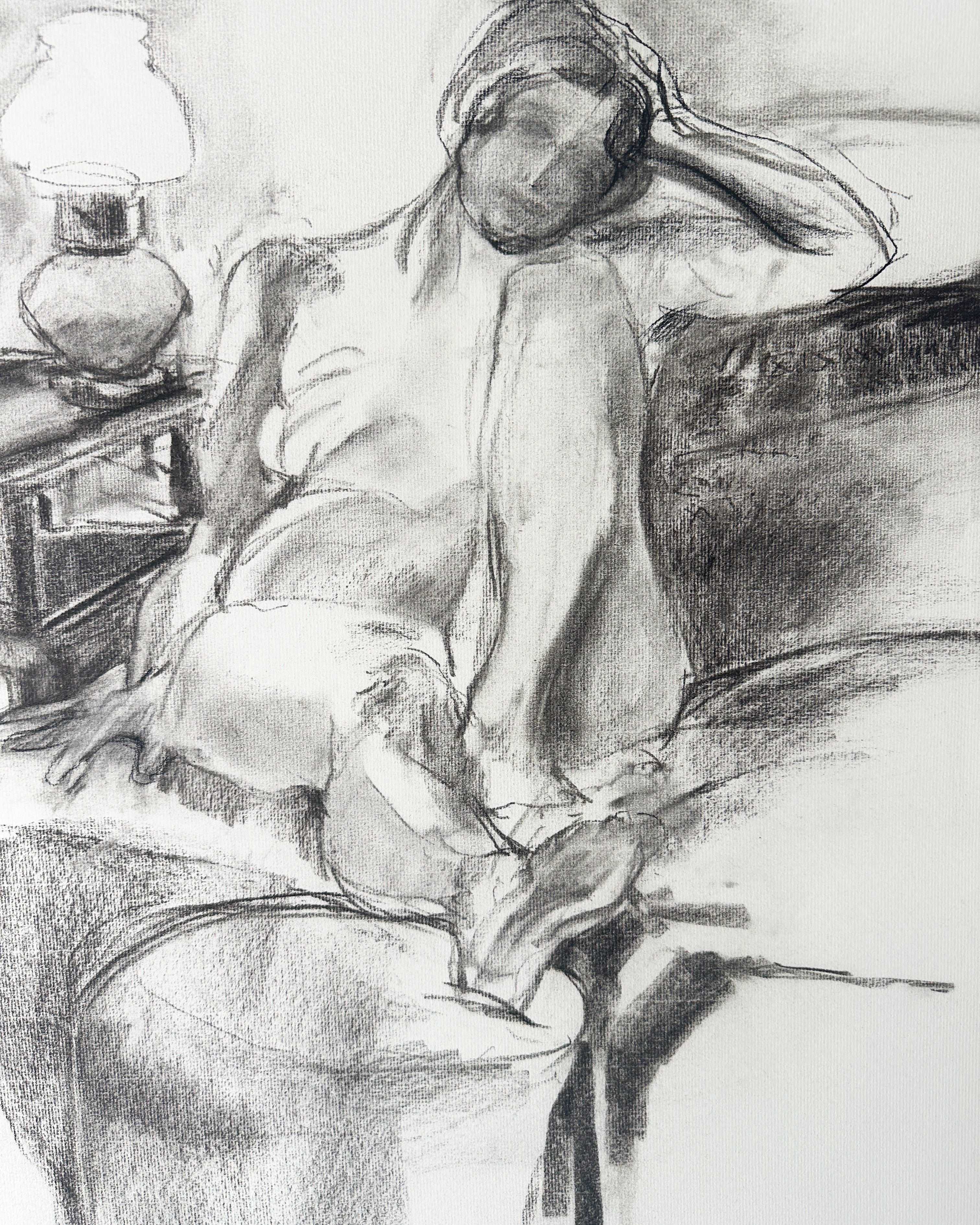 Nude Sketches (3 options) - by Jane Matteson (24" x 18")