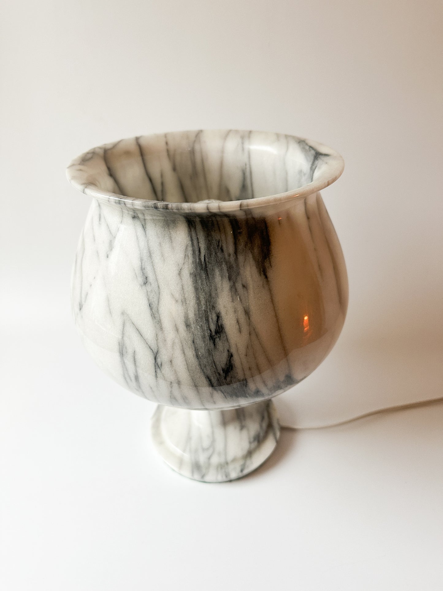 Vintage Italian Marble Desk/Table Lamp