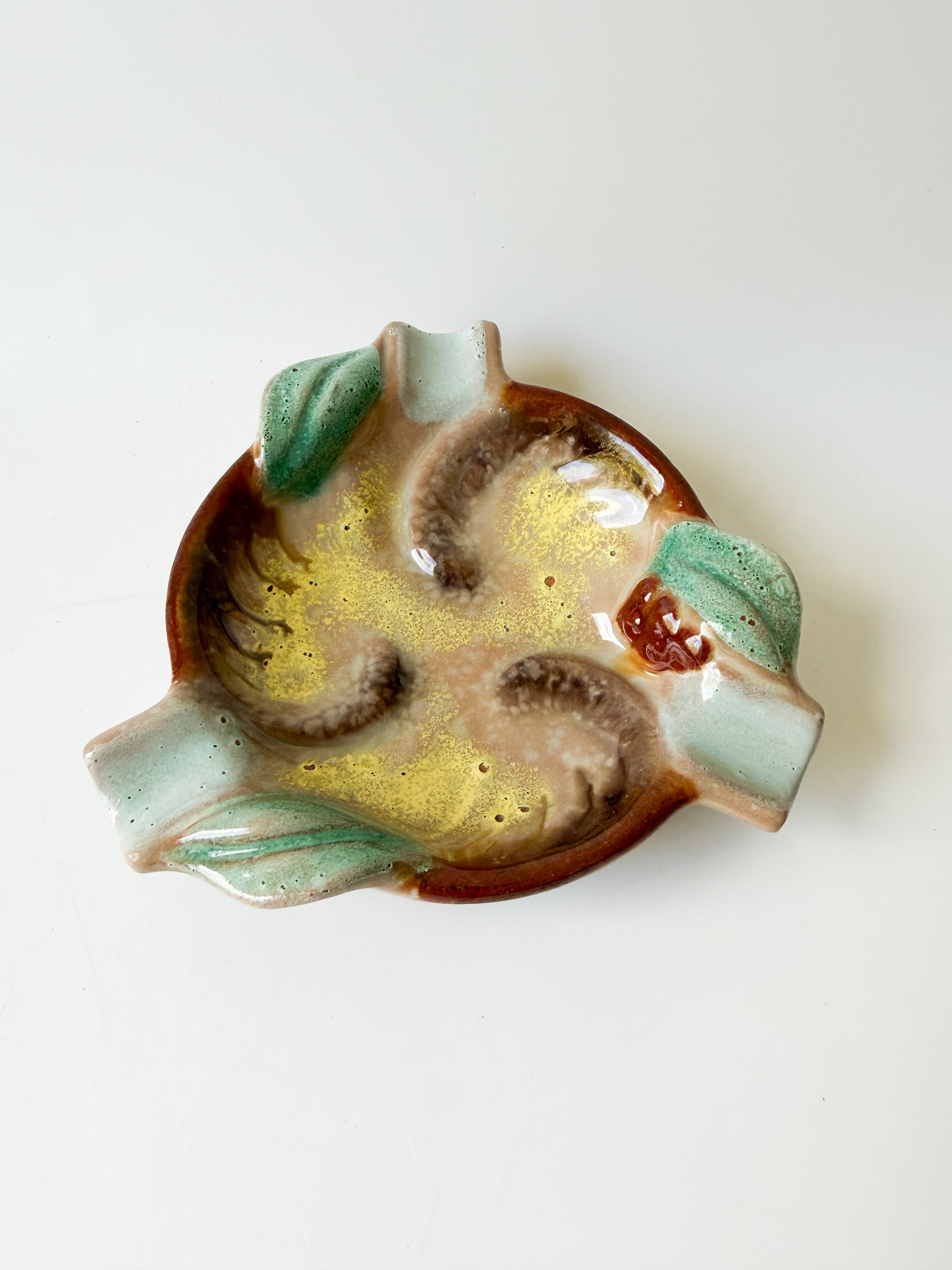 Vintage Ceramic Fruit Ashtray
