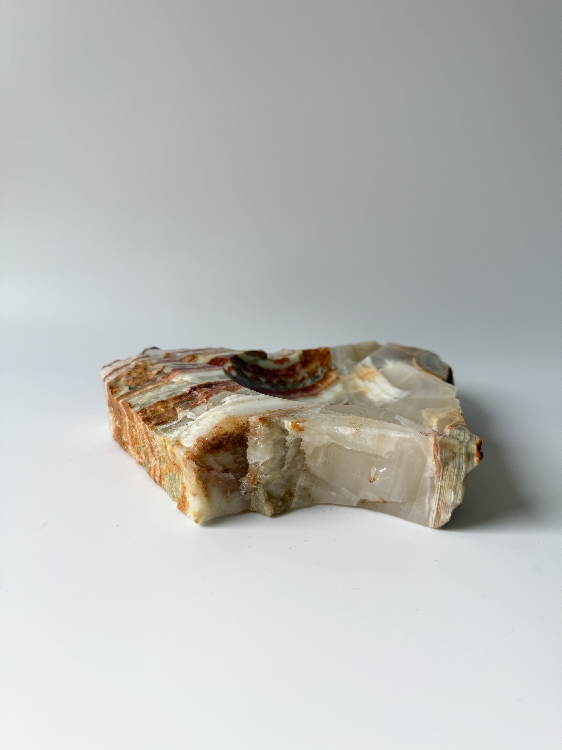 Vintage Onyx Ashtray Catchall