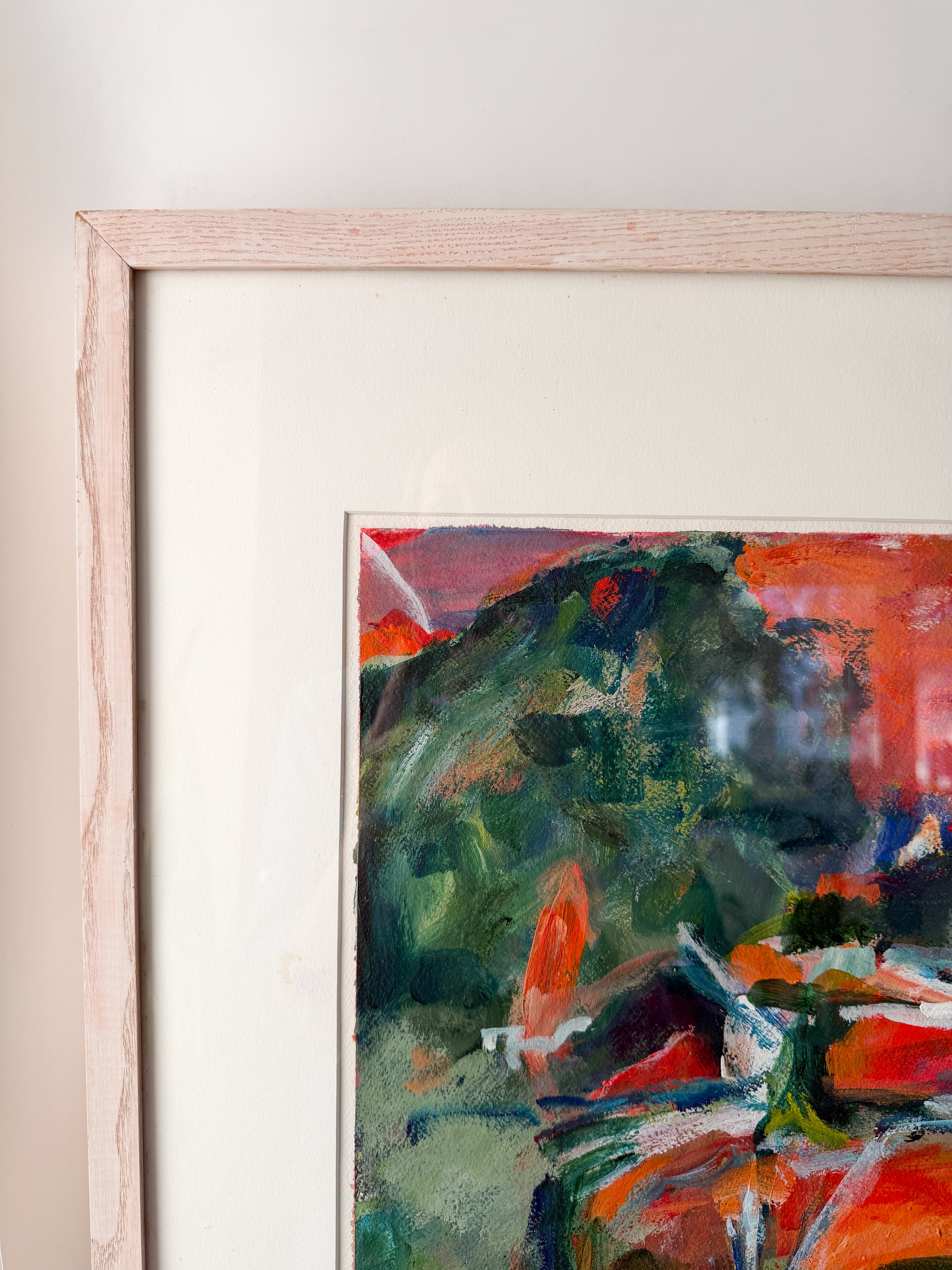 Framed Oil Painting by Norma B. Flanagan #1