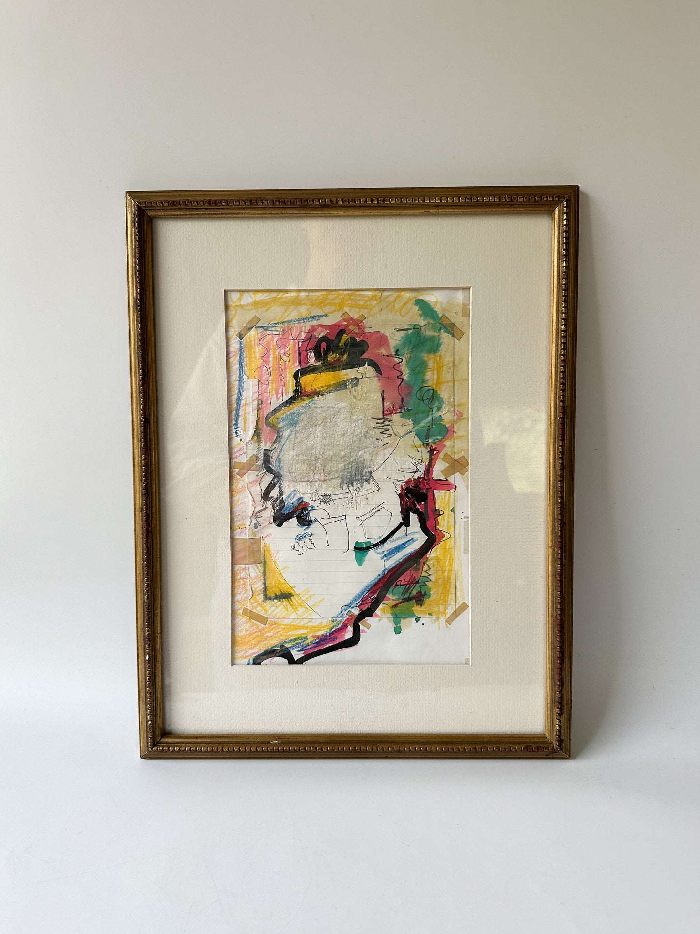 Abstract Mixed Media Art from France