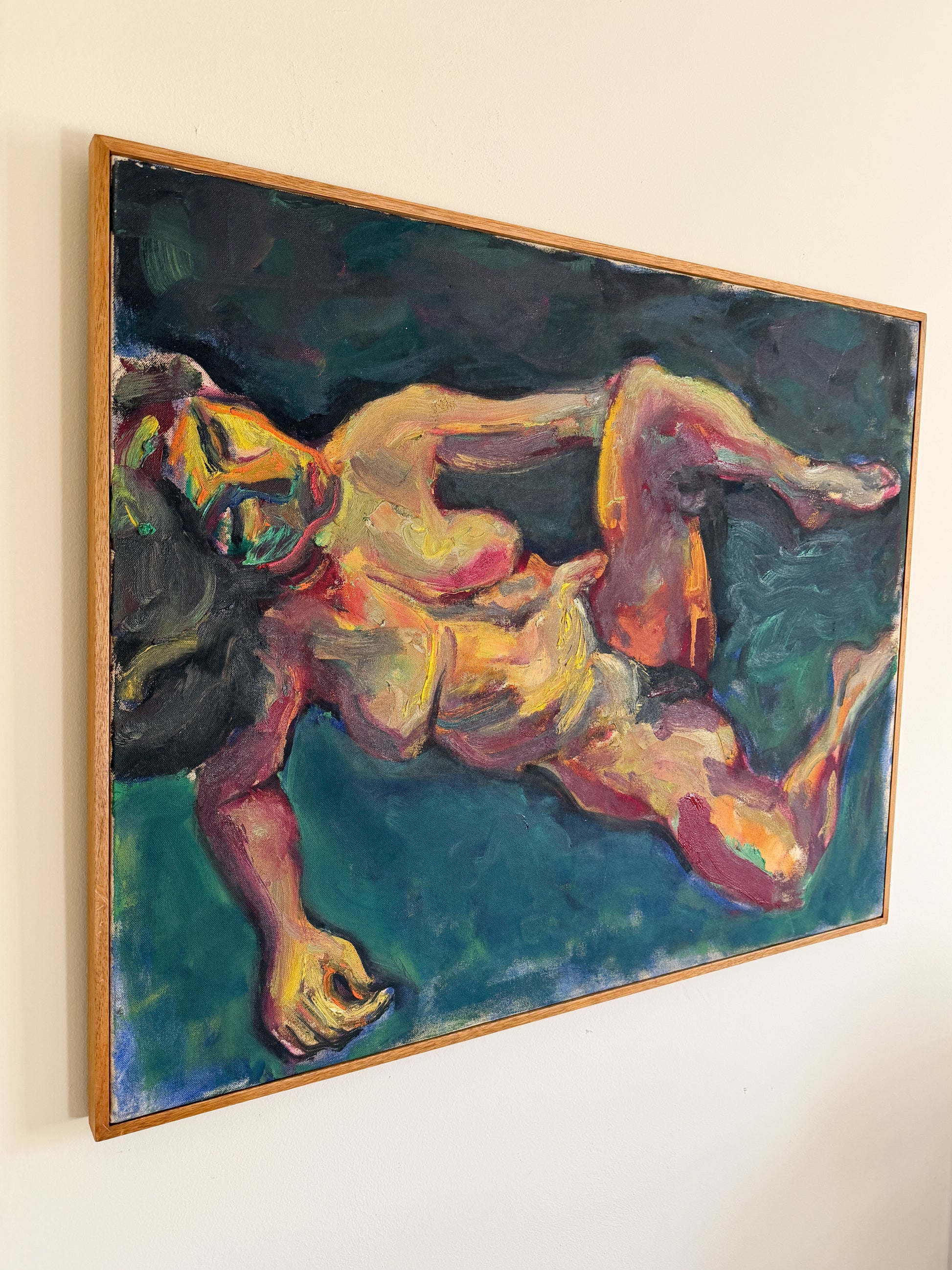 Oil Painting Nude - Jorge Franco